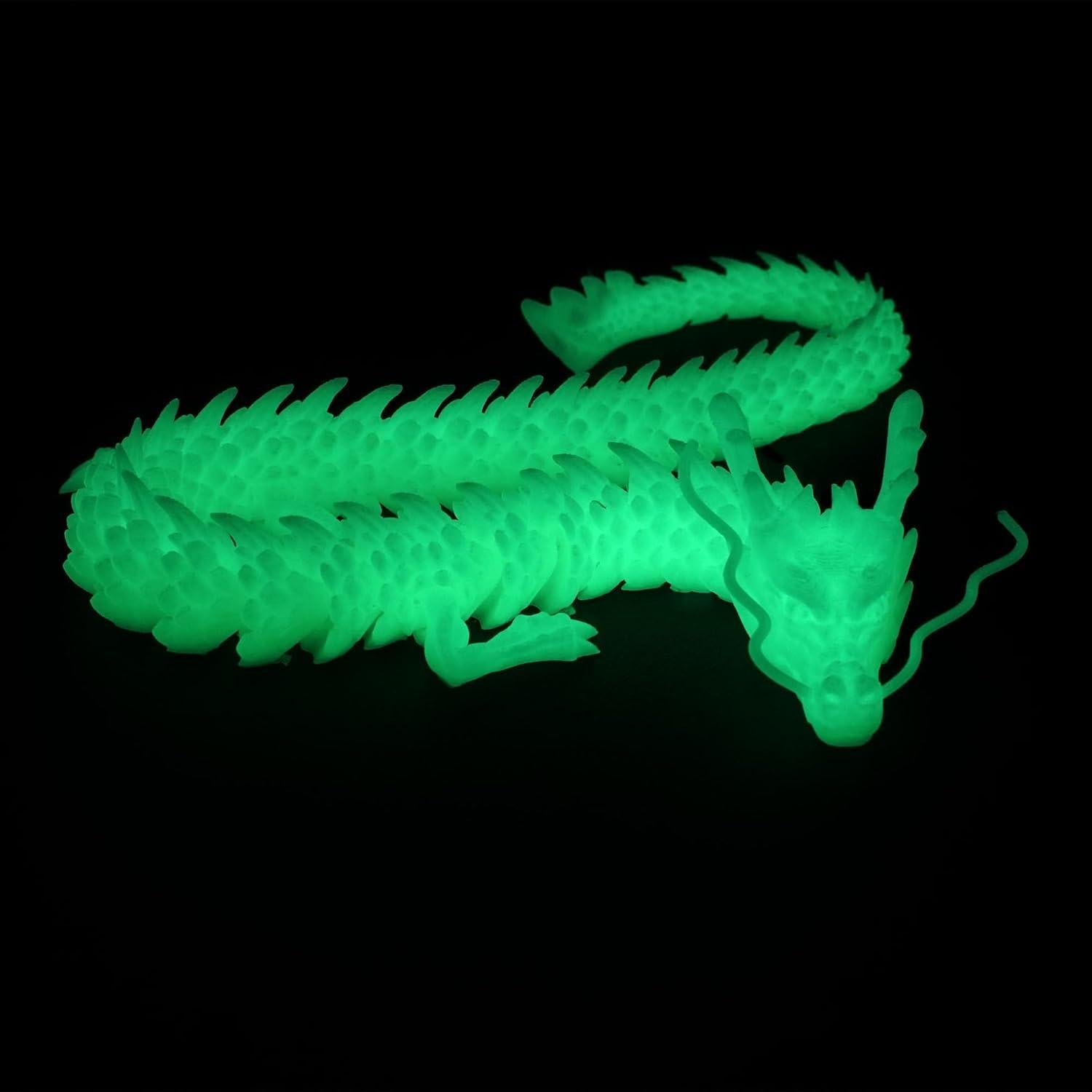 Dragón Luminiscente 3D LUYU 45.72 cm Juguete Antiestrés