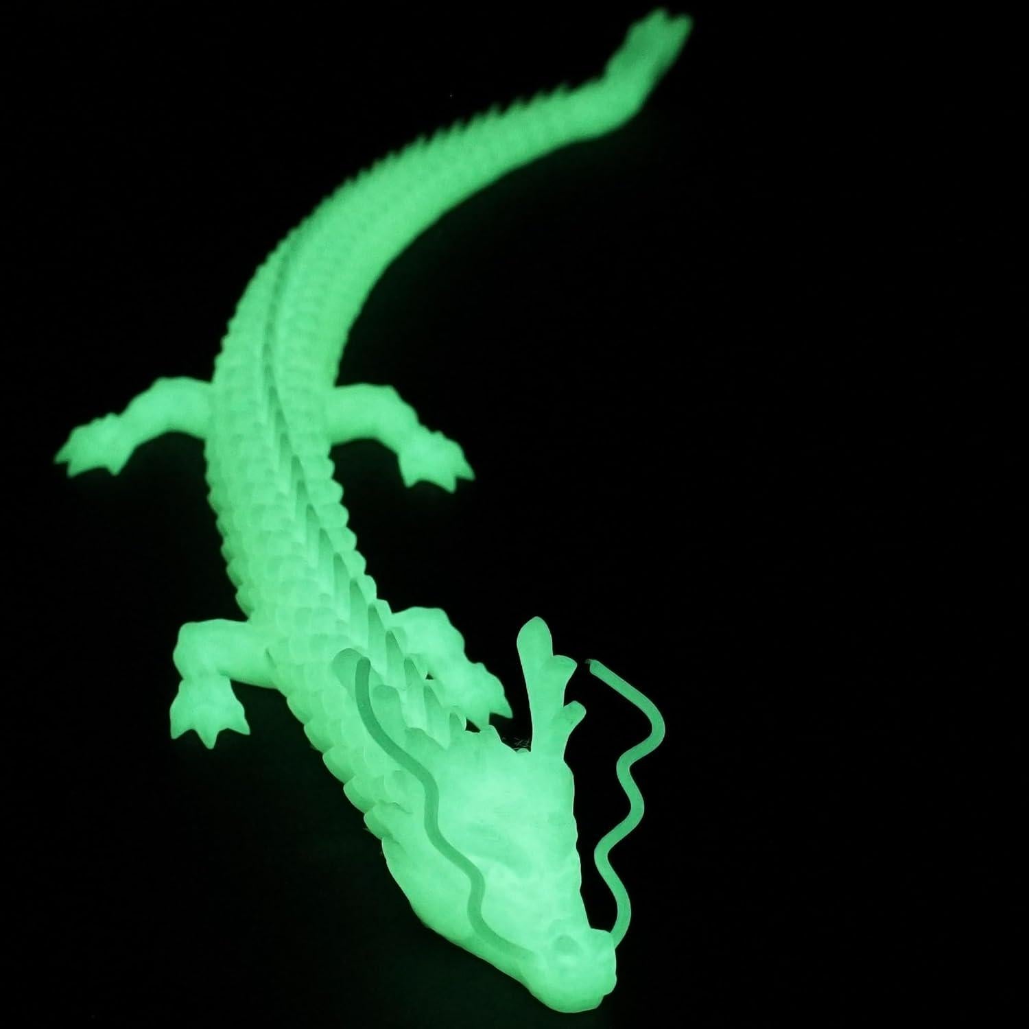 Dragón Luminiscente 3D LUYU 45.72 cm Juguete Antiestrés