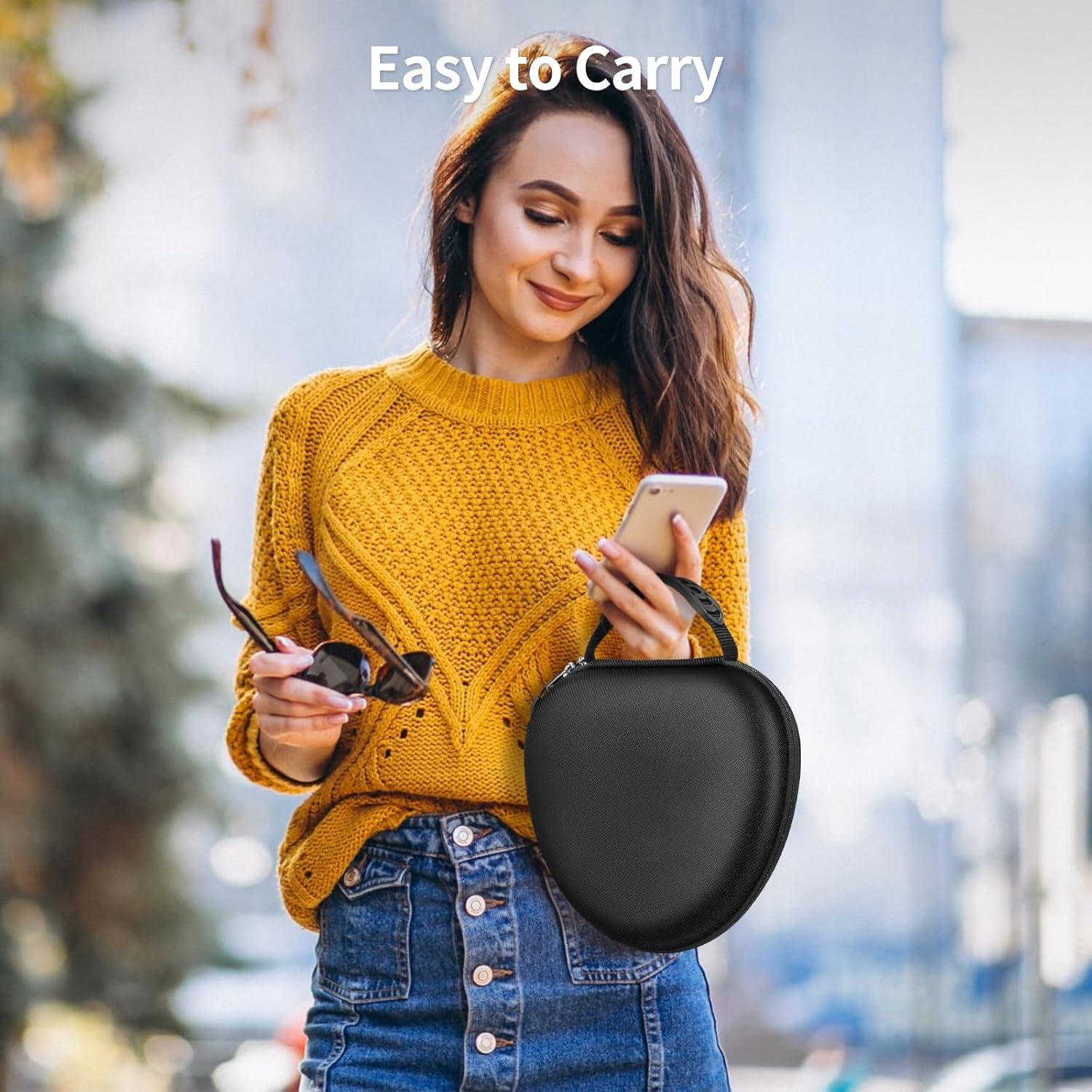 Funda Dura Fintie para Auriculares Sony WH-CH520/WH-1000XM4 Negra