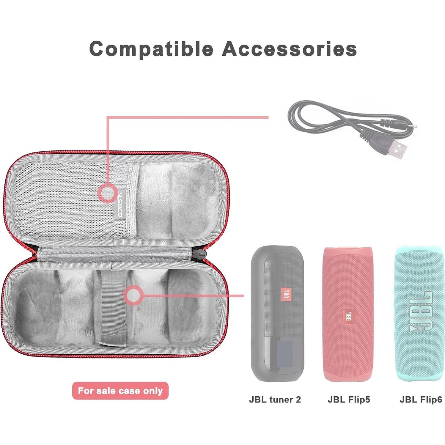 Funda Dura RLSOCO para Altavoces JBL FLIP 4-7 Impermeable