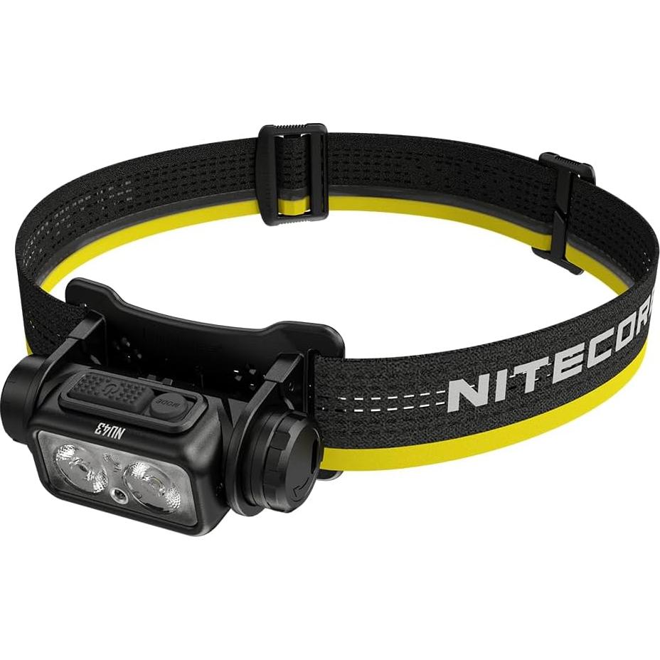 Linterna Frontal Nitecore NU43 1400 lúmenes USB-C Ligera