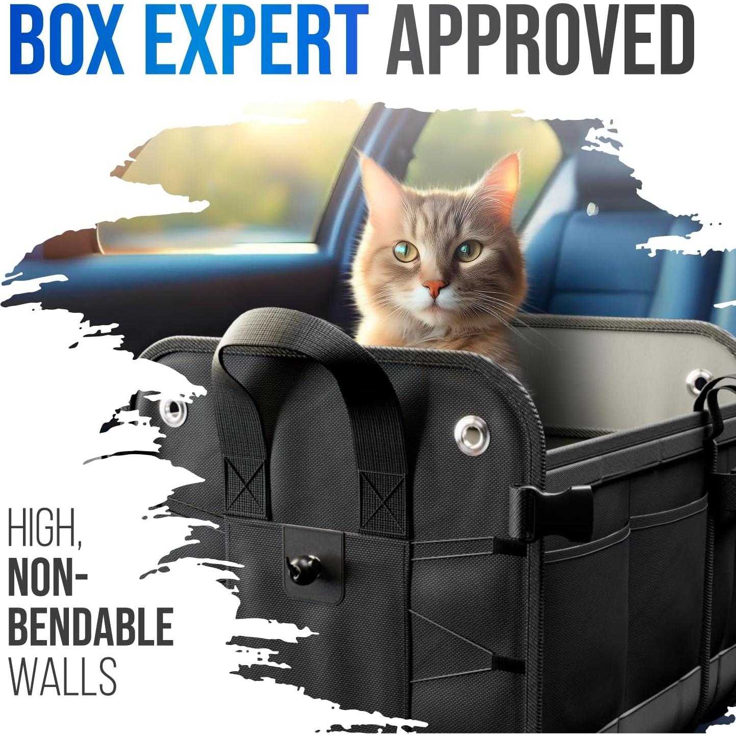 Organizador de Maletero Starling's Grande Negro Plegable 6.8L