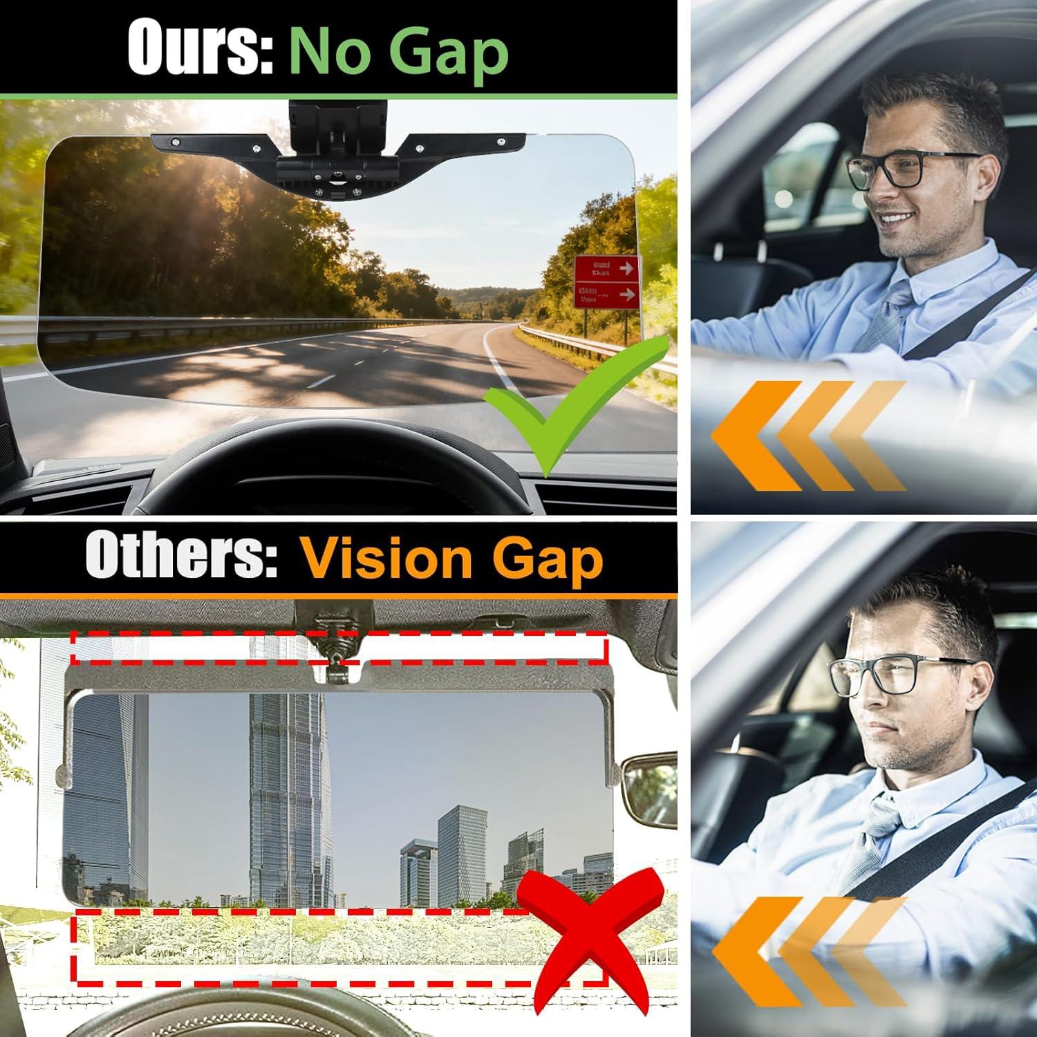 Extensor de Visera Solar GQLHYD ZYB-2S UV400 Ajustable