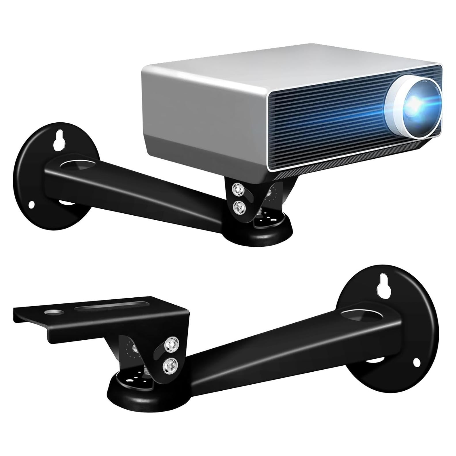 Soporte de Pared para Proyector 2-Be-Best Ajustable 360° Negro