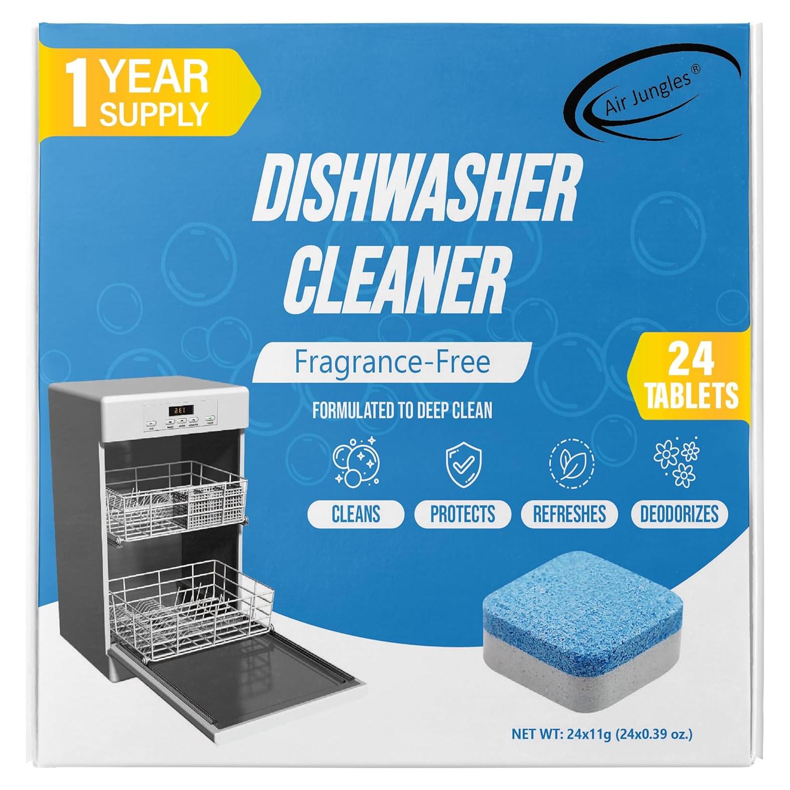 Tabletas Limpiadoras para Lavavajillas Air Jungles 24 Unidades
