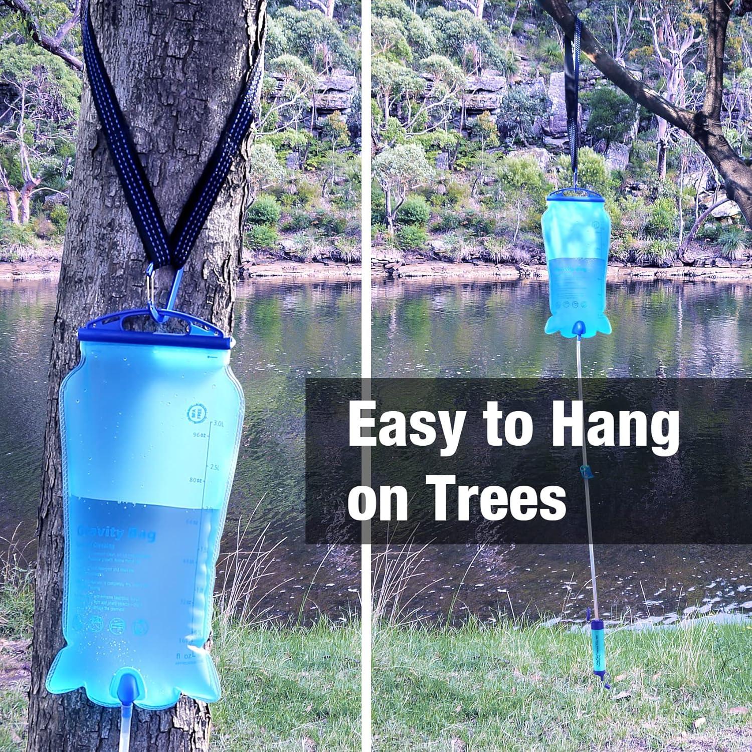 Purificador de Agua Portátil SimPure 3L, Filtro por Gravedad