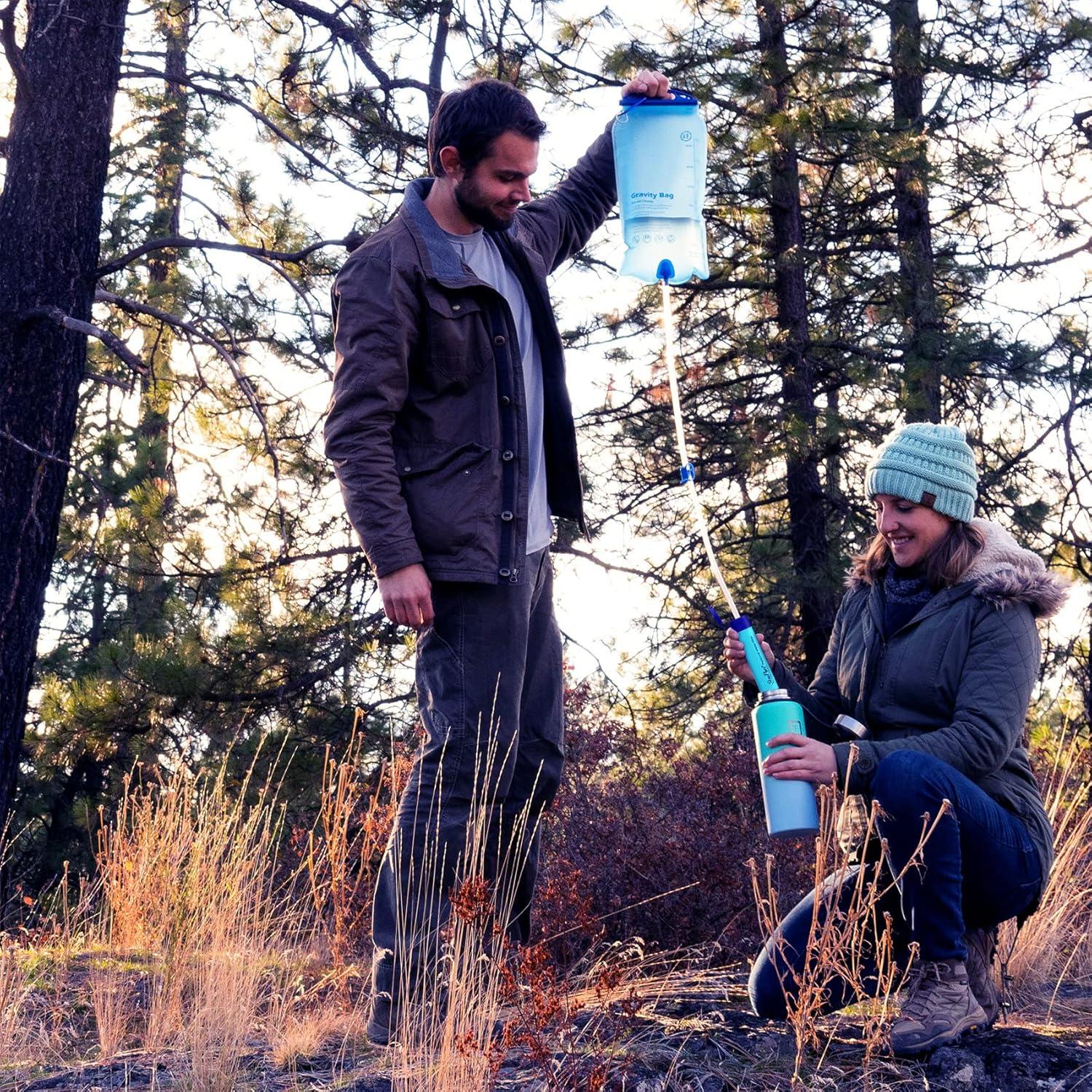 Purificador de Agua Portátil SimPure 3L, Filtro por Gravedad