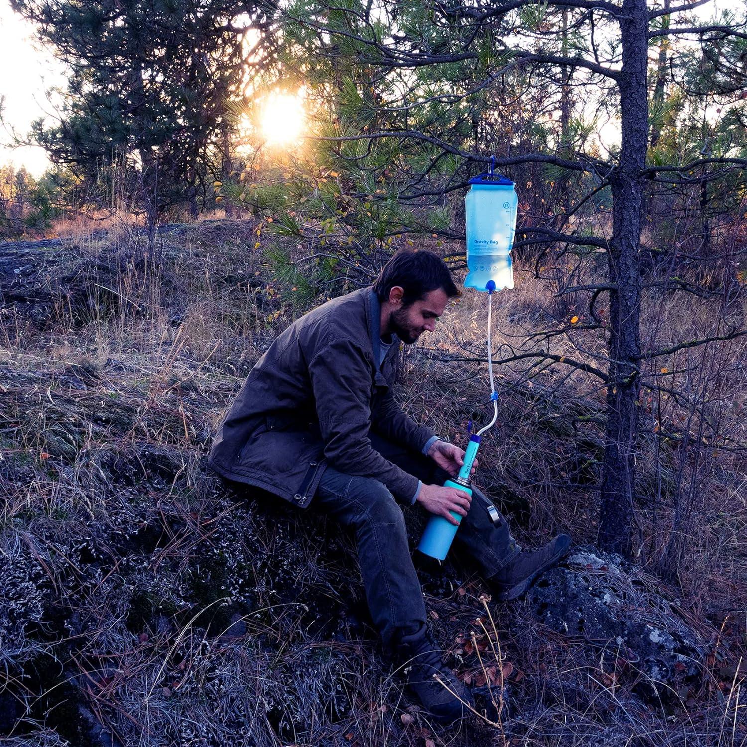 Purificador de Agua Portátil SimPure 3L, Filtro por Gravedad