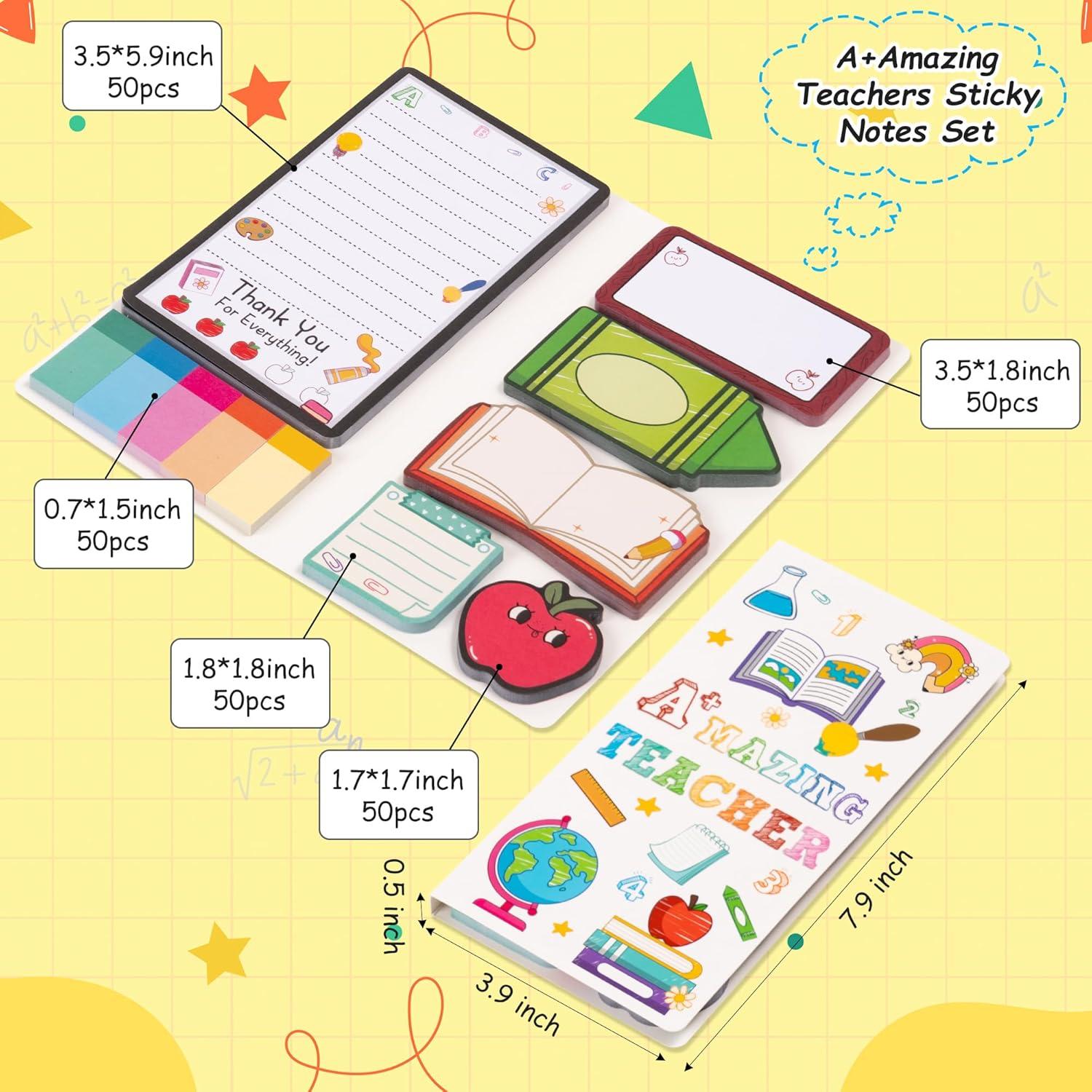 Conjunto de Notas Adhesivas B1ykin Maestro A+ 550 Hojas Multicolor