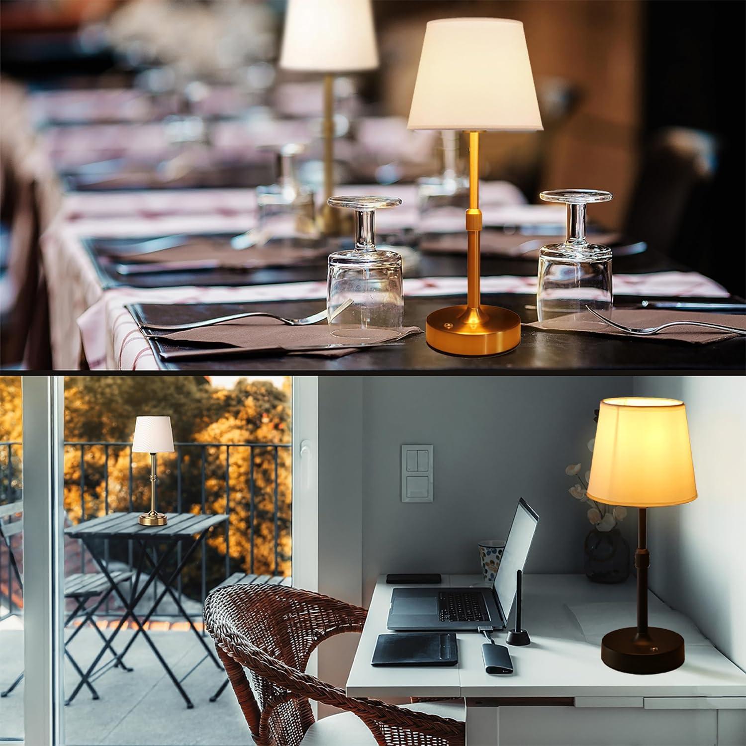 Lámpara Recargable USB TD003 para Dormitorio y Sala de Estar