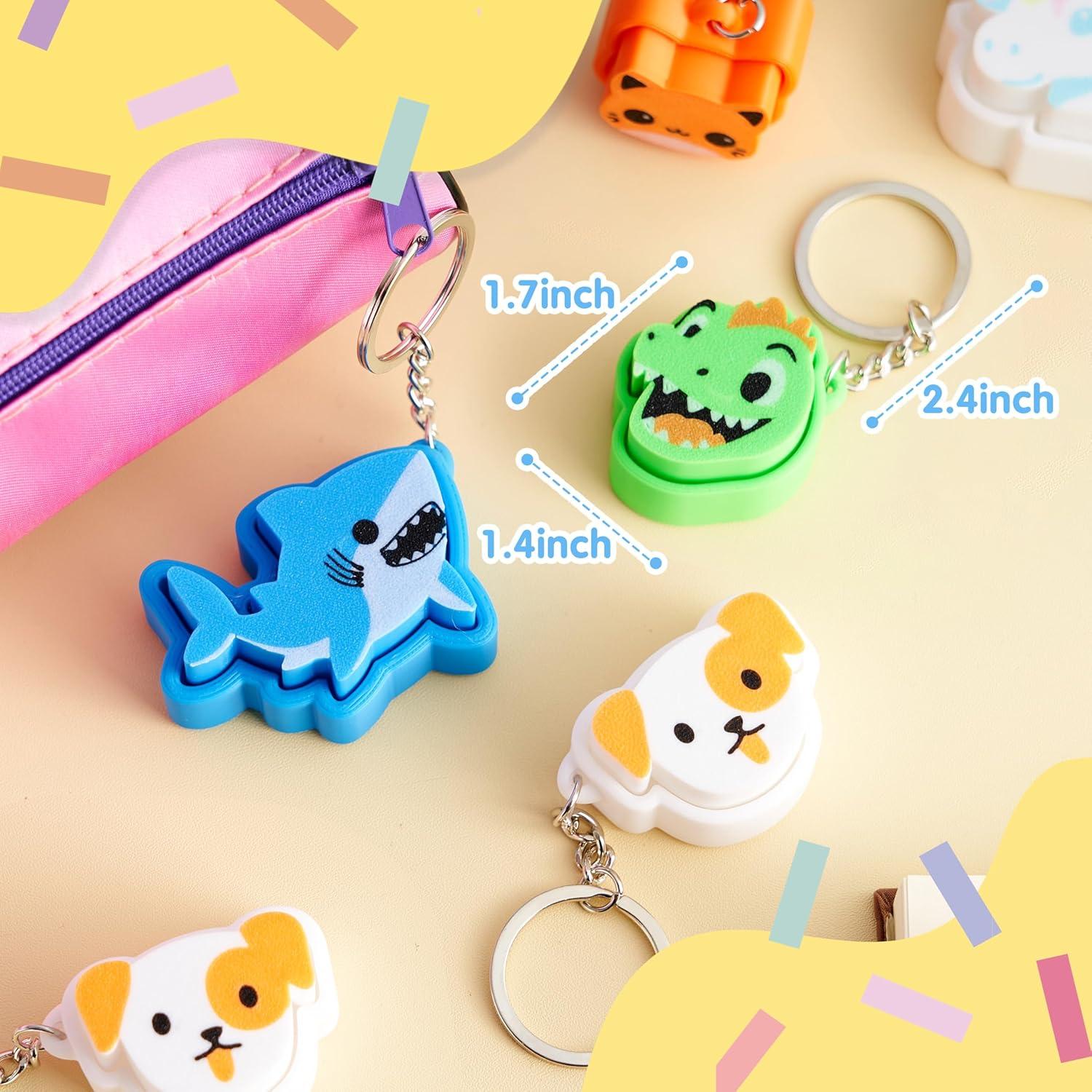 Juguetes Antiestrés 3D Joyin - 12 Pcs Animales Diversión