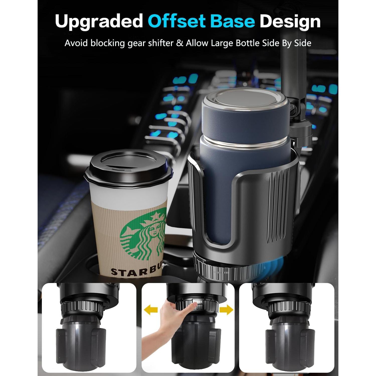 Soporte para Teléfono de Taza Easkkty Ajustable 2 en 1