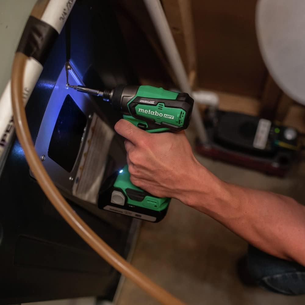 Kit Taladro y Destornillador Inalámbrico Metabo HPT 18V