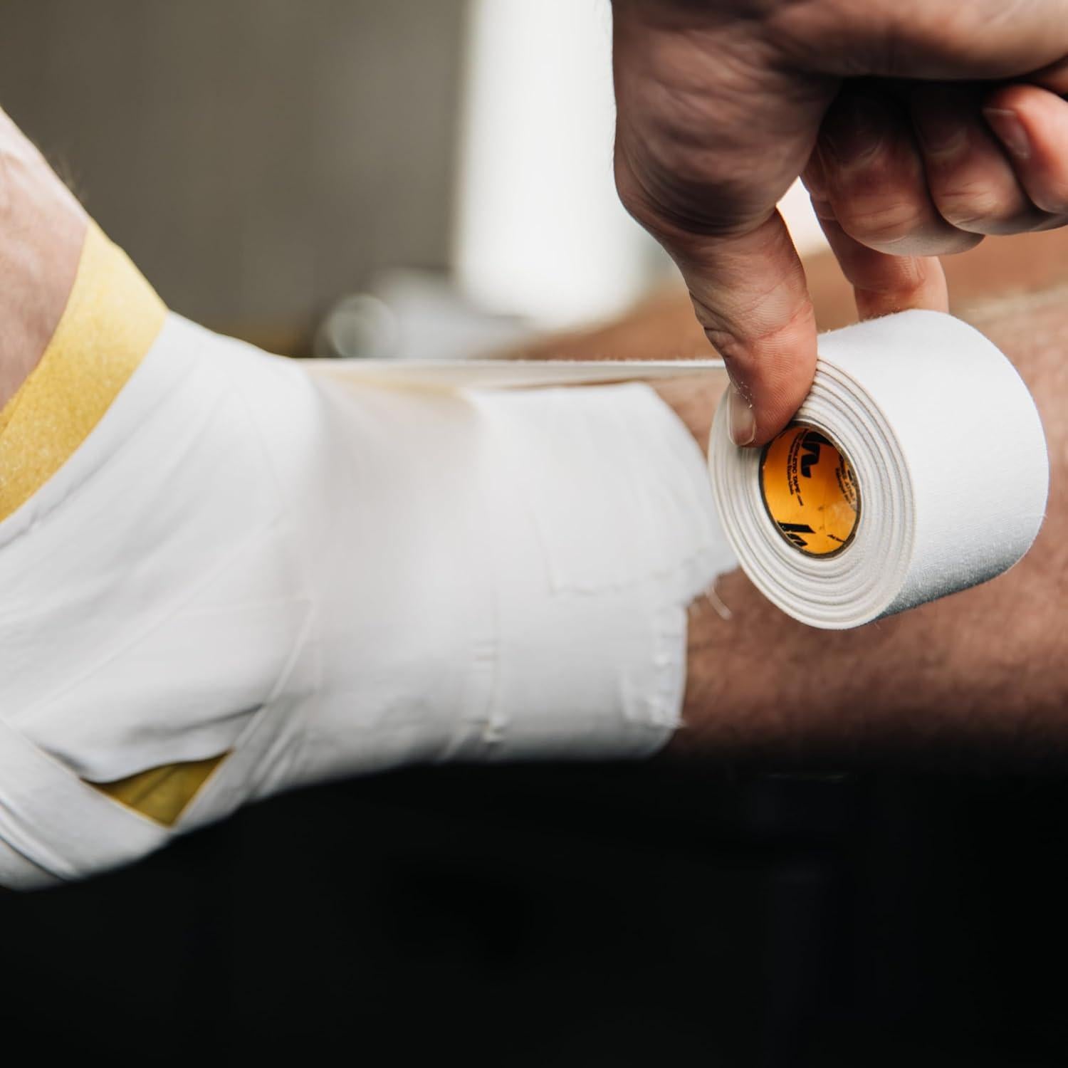 Cinta Atlética Howies 3.8cm x 13.7m Profesional Blanca