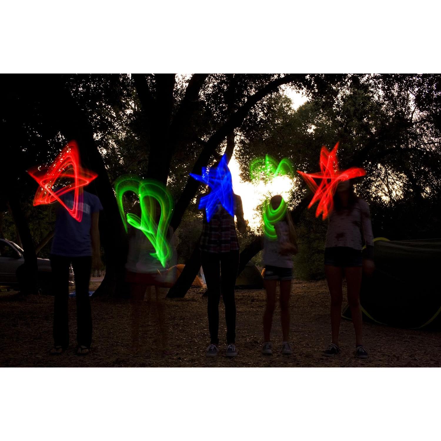 Palito de Luz LED y Linterna Life Gear LG115 con Silbato