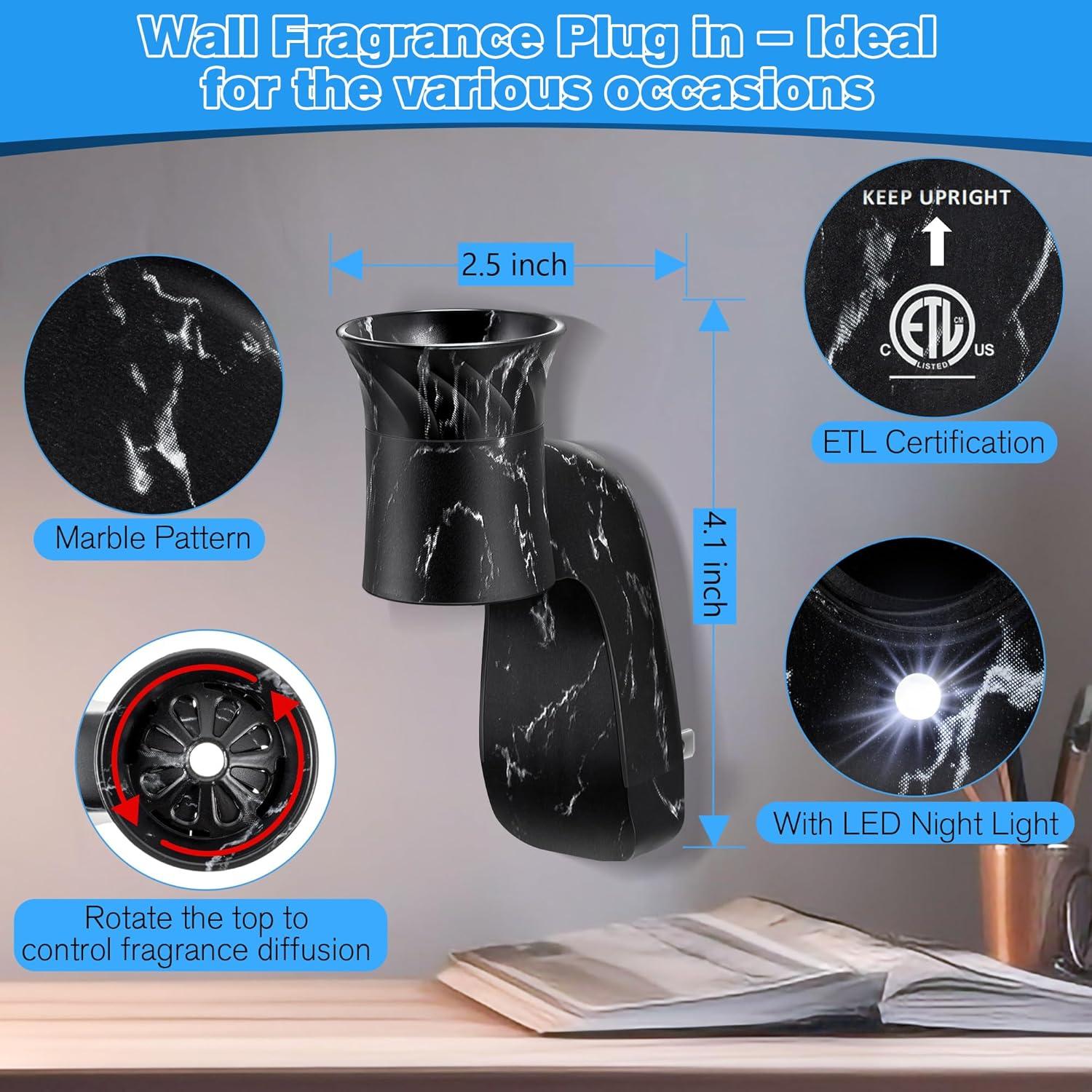 Enchufe de Fragancia con Luz Nocturna Hohean XO0281 - 2 Pcs