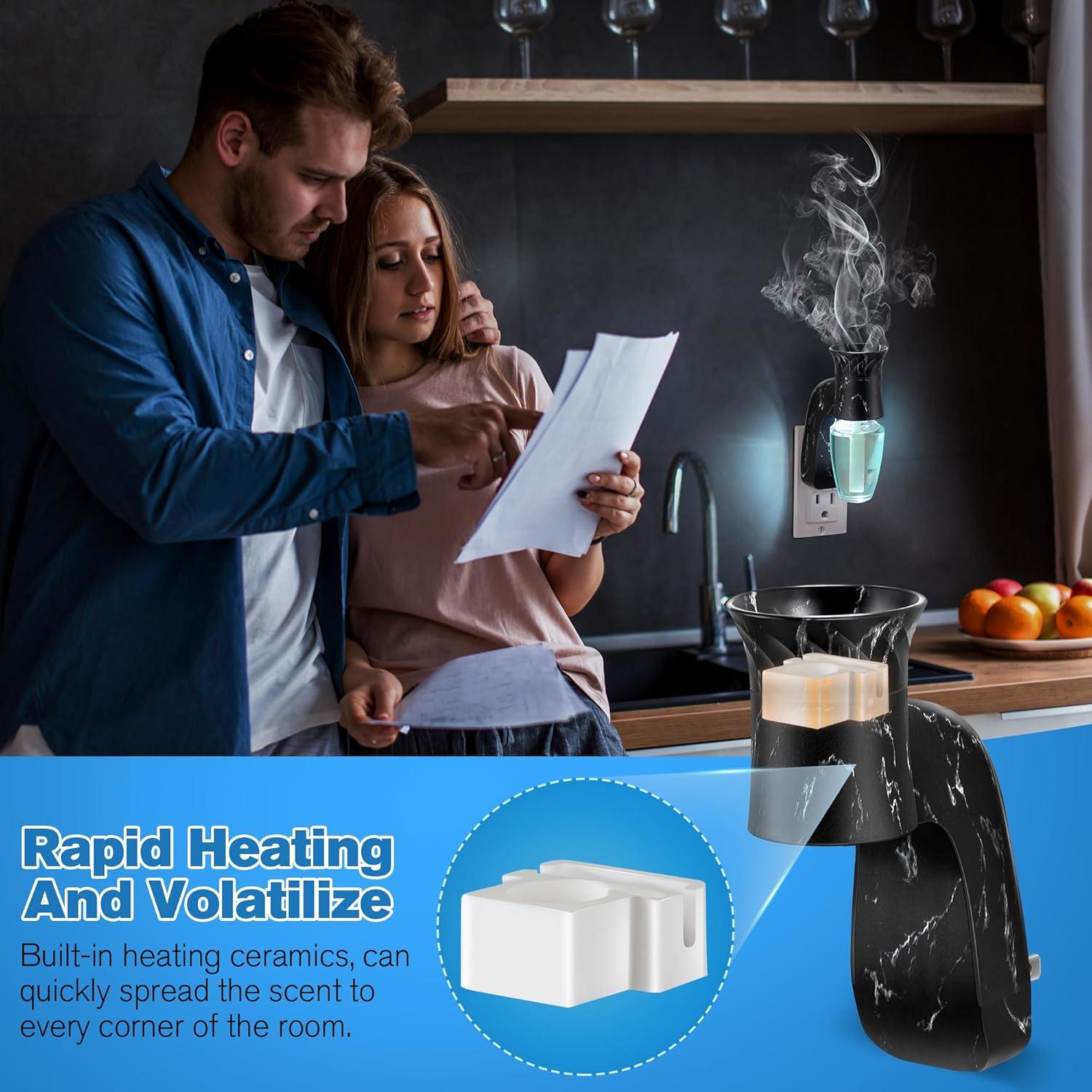 Enchufe de Fragancia con Luz Nocturna Hohean XO0281 - 2 Pcs