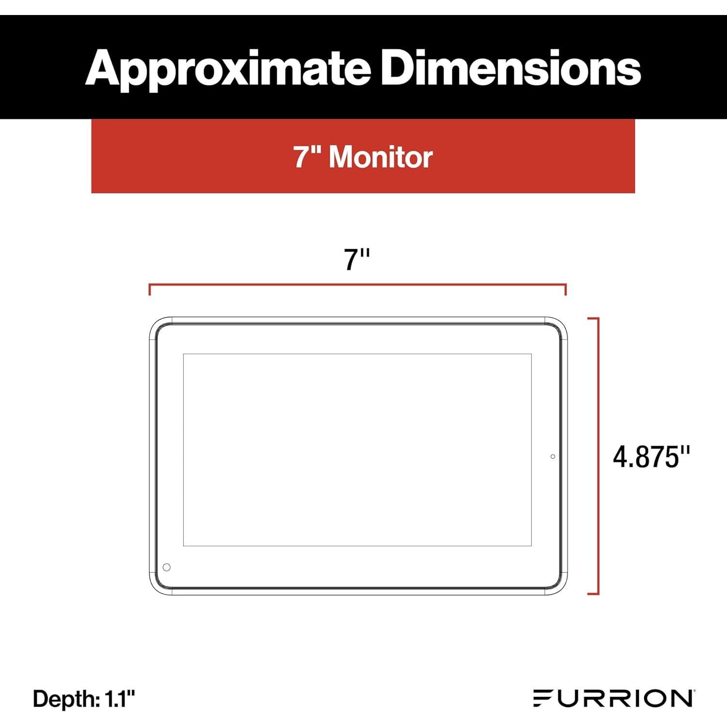Sistema de Observación Furrion Vision S+ con Monitor 7" y Cámaras