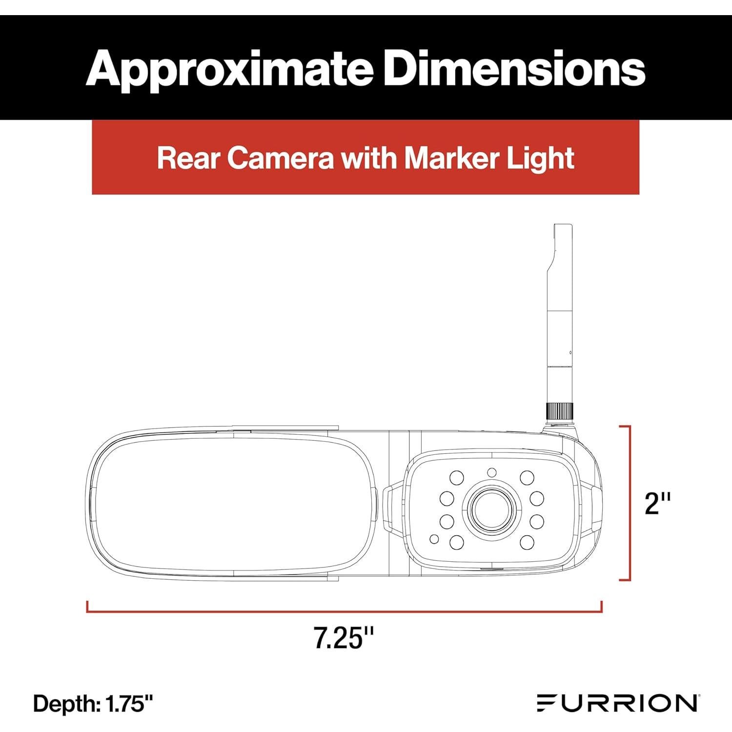 Sistema de Observación Furrion Vision S+ con Monitor 7" y Cámaras