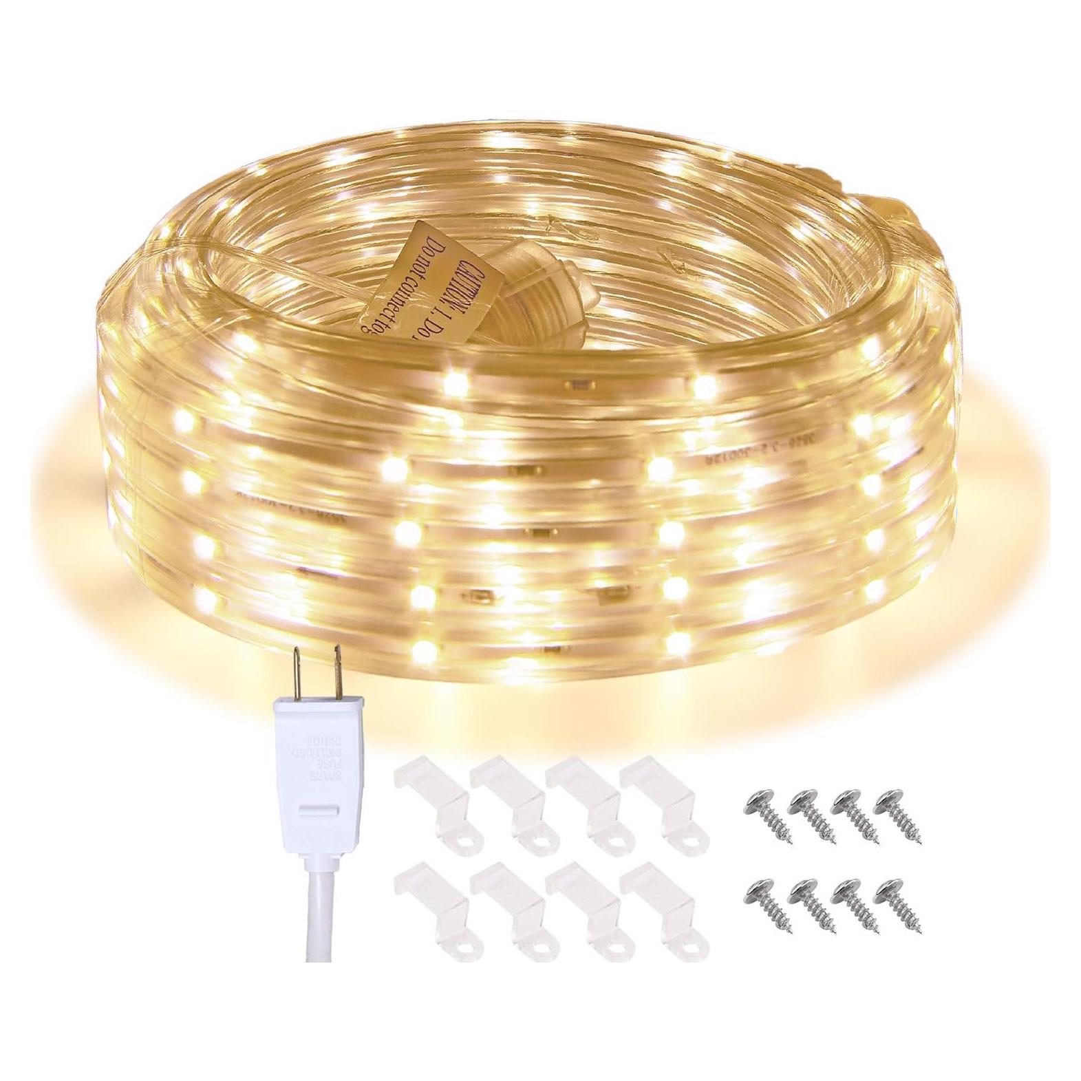 Luces de Cuerda LED 5m Areful 3000K Blanco Suave Impermeables