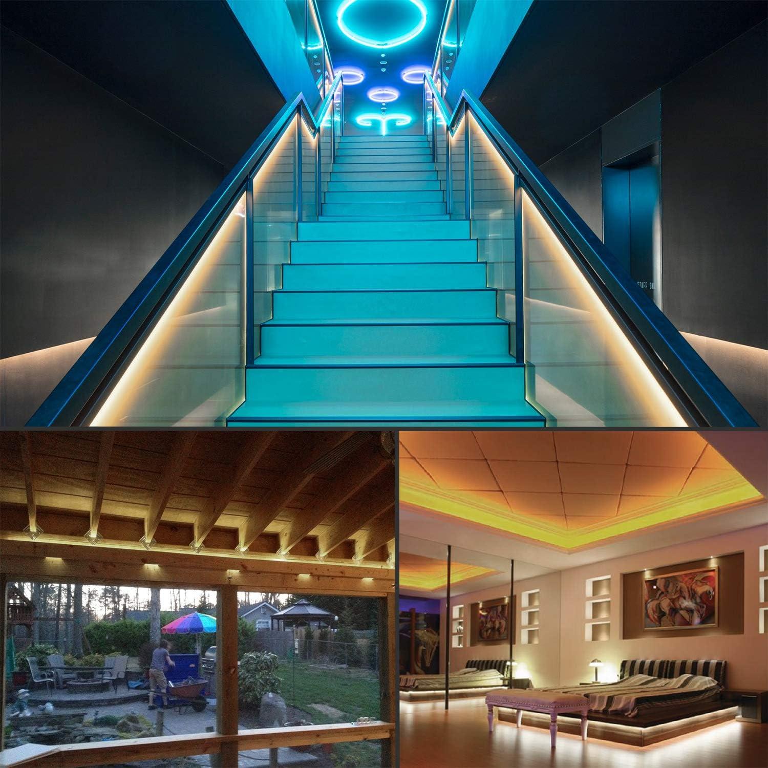 Luces de Cuerda LED 5m Areful 3000K Blanco Suave Impermeables