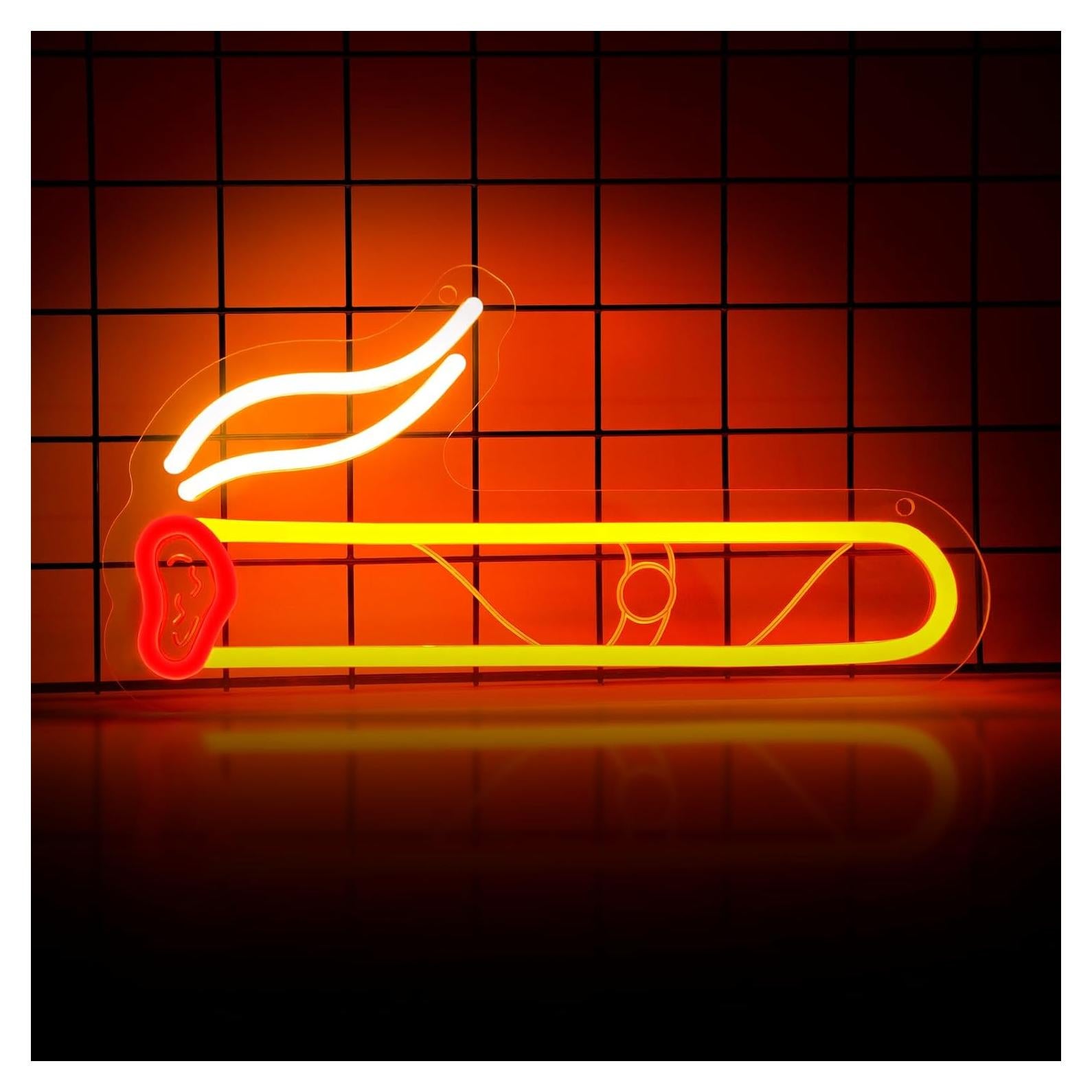 Cartel de Neón LED Marrón BruinBang 35.88x19cm Decoración