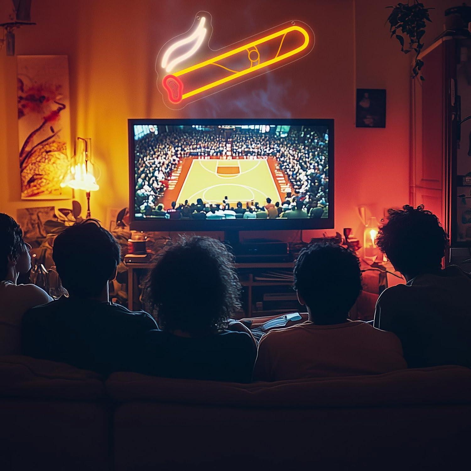 Cartel de Neón LED Marrón BruinBang 35.88x19cm Decoración