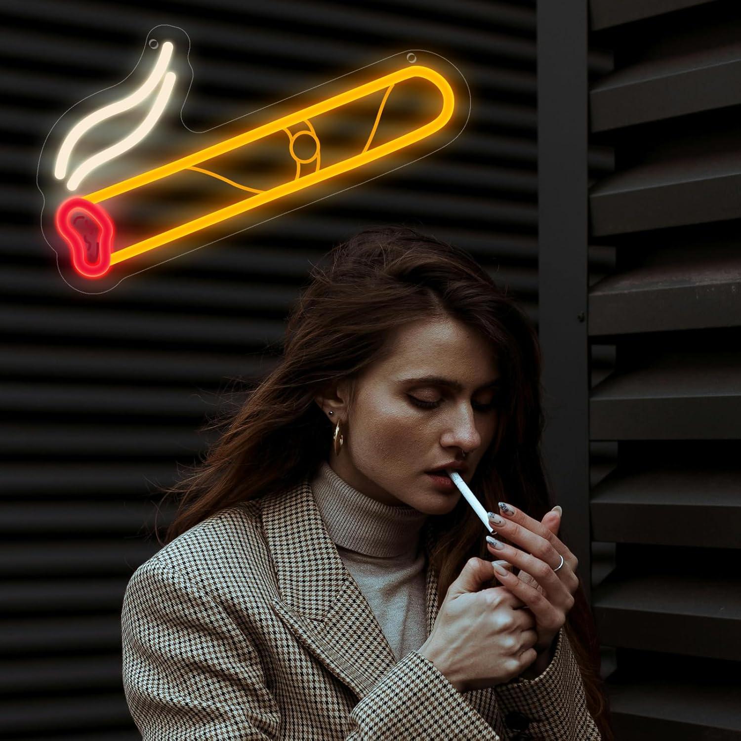 Cartel de Neón LED Marrón BruinBang 35.88x19cm Decoración