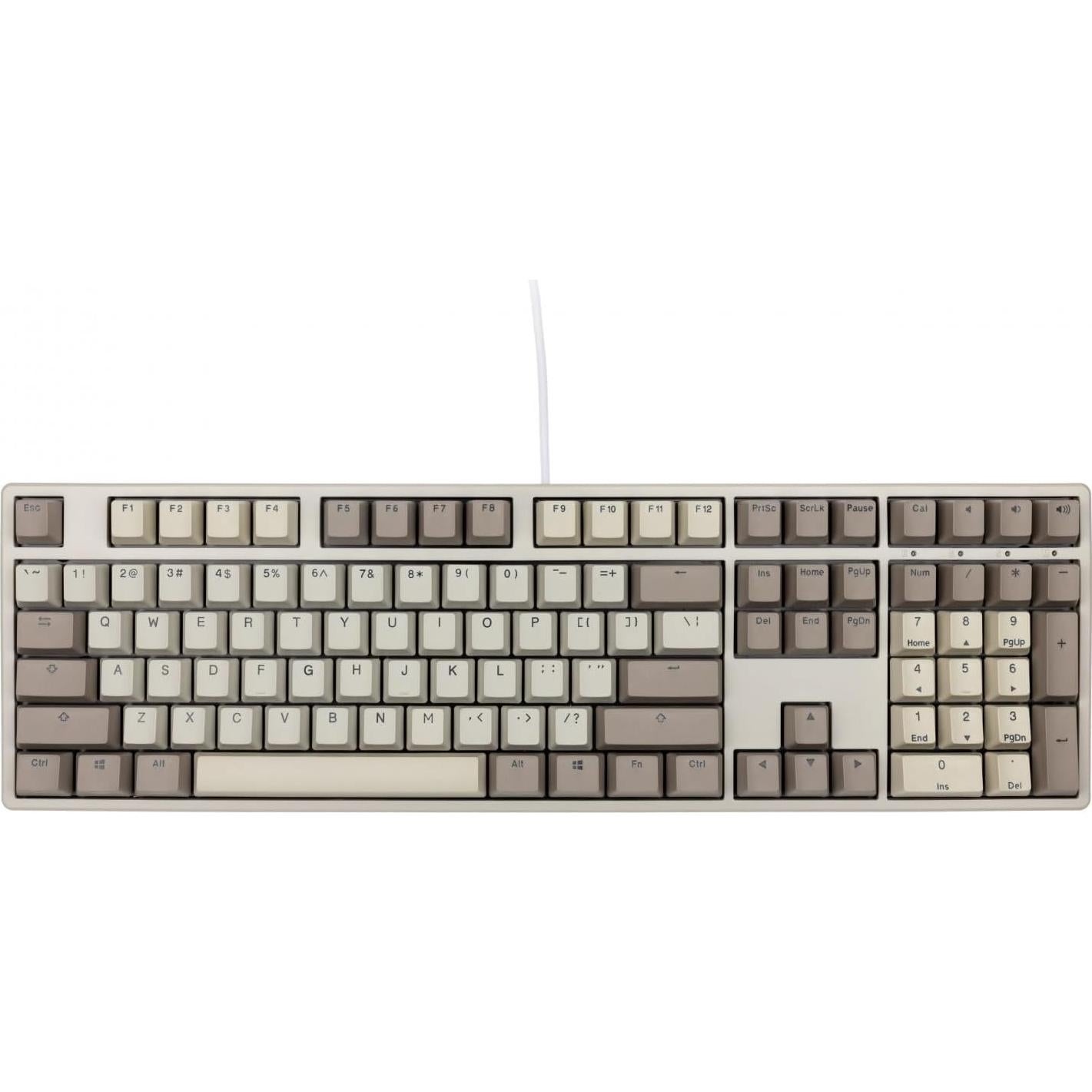 Teclado Mecánico Ducky Origin Vintage PBT Cherry MX Blue