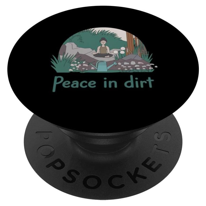 PopSockets PopGrip Adhesivo Paz en Tierra Jardín Zen