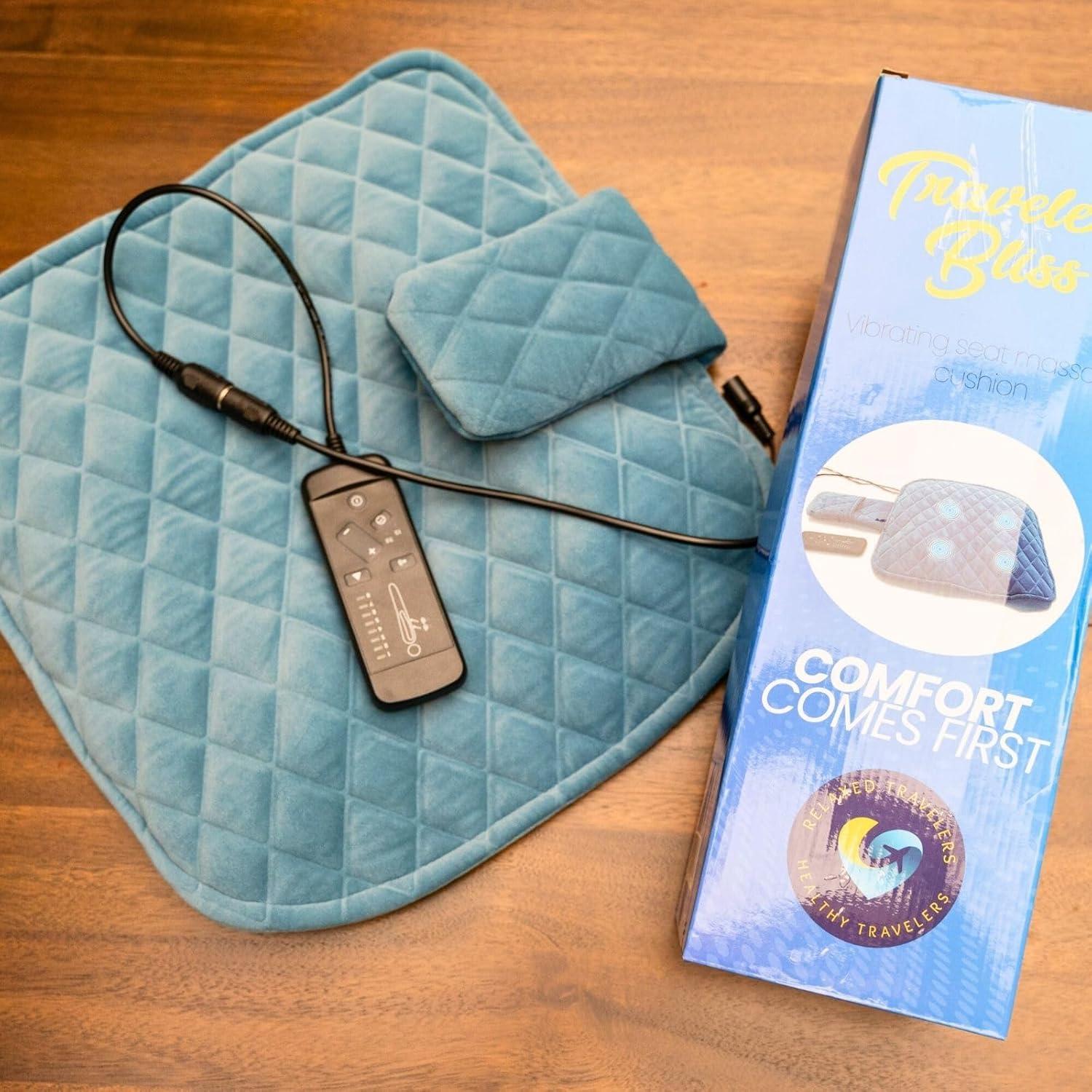 Cojín de Masaje Bliss Viajeros Relajados - 8 Modos - 0.94 kg