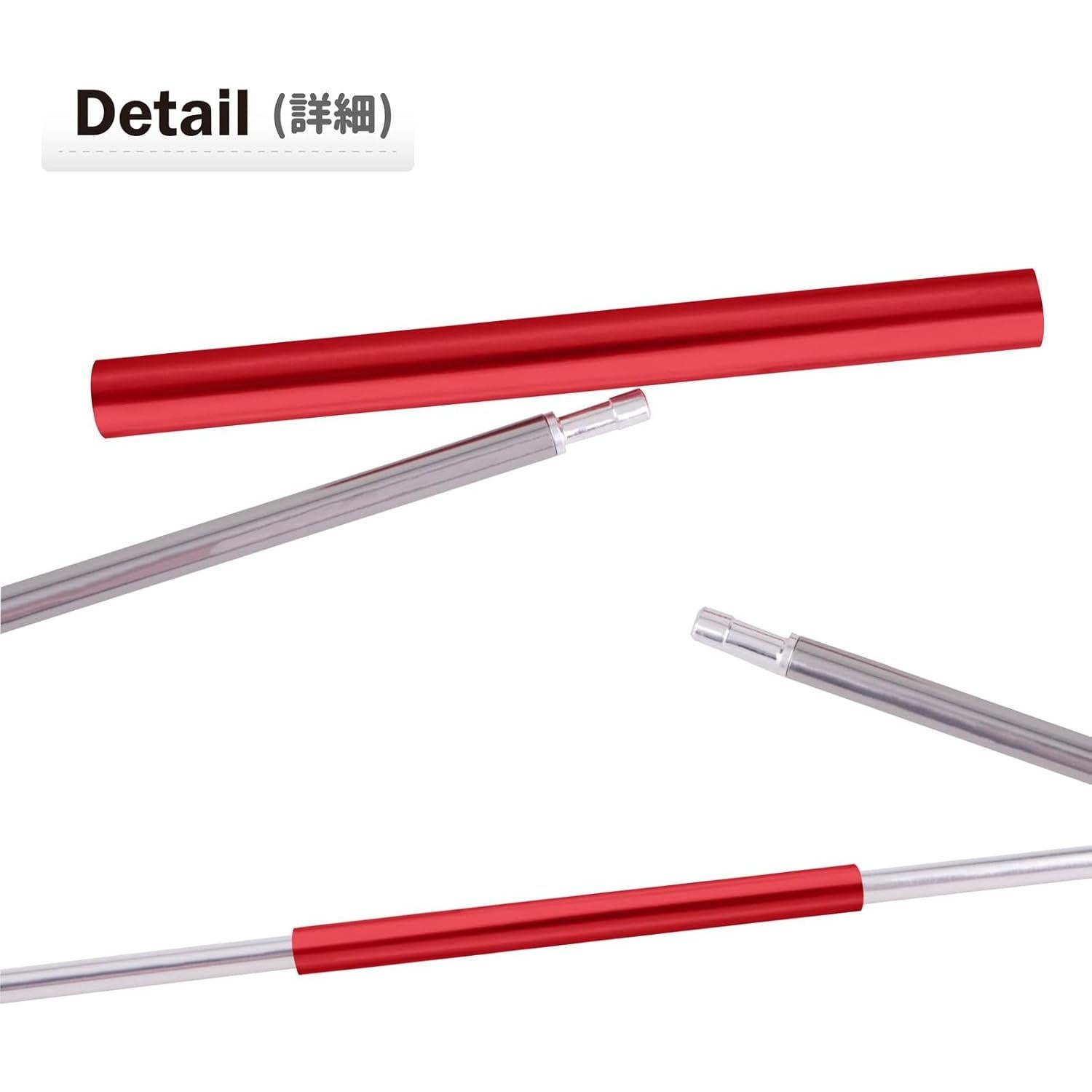 Kit de Reparación de Espigas Azarxis para Poste de Tienda 7.9-8.5mm