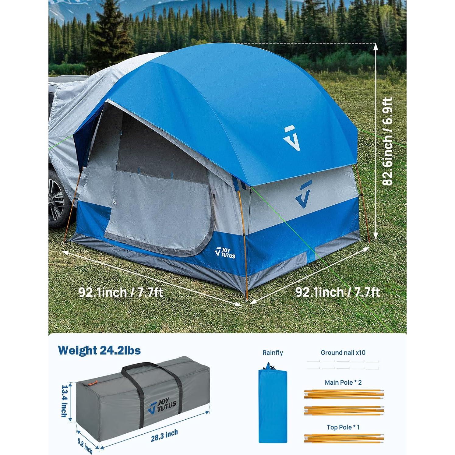 Tienda SUV JOYTUTUS H1201-01020-BL para 6 personas, impermeable