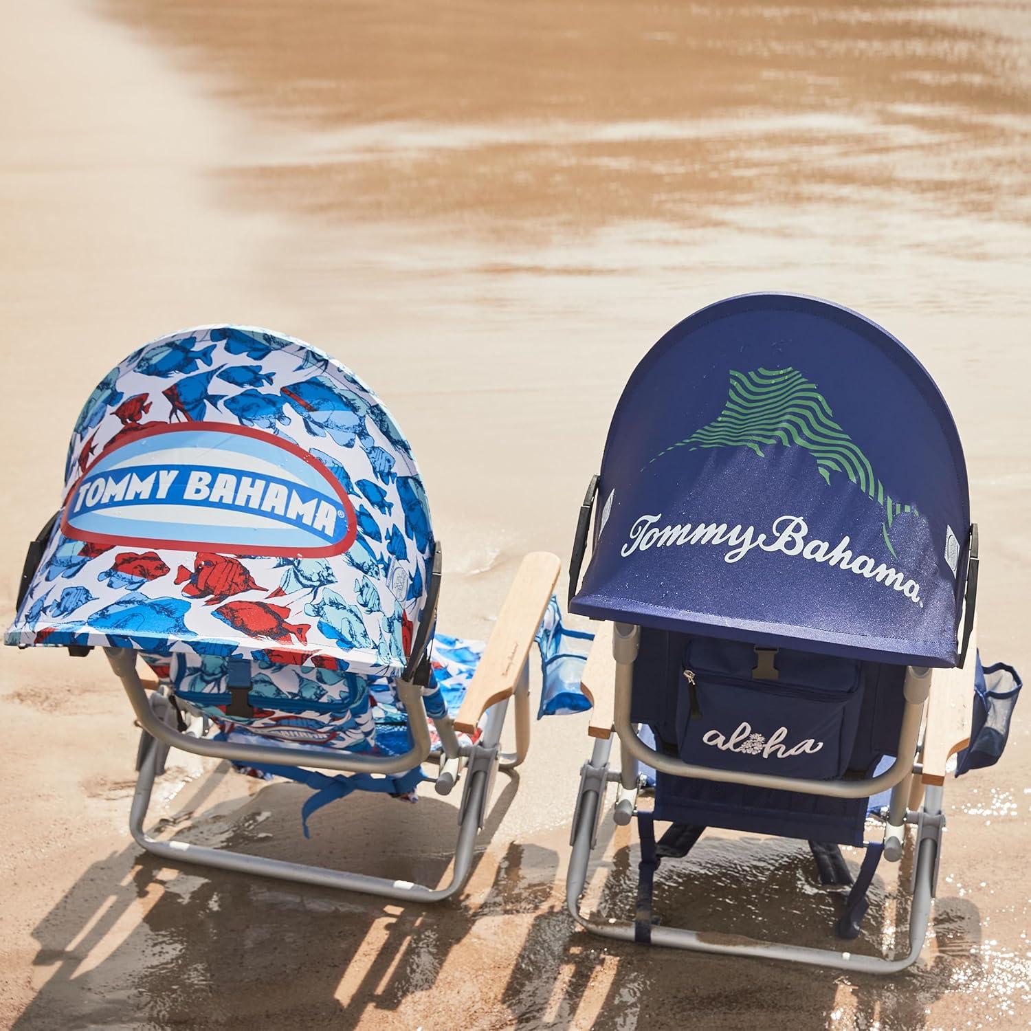 Silla de Playa para Niños Tommy Bahama My Canopy - Protección UV UPF 50