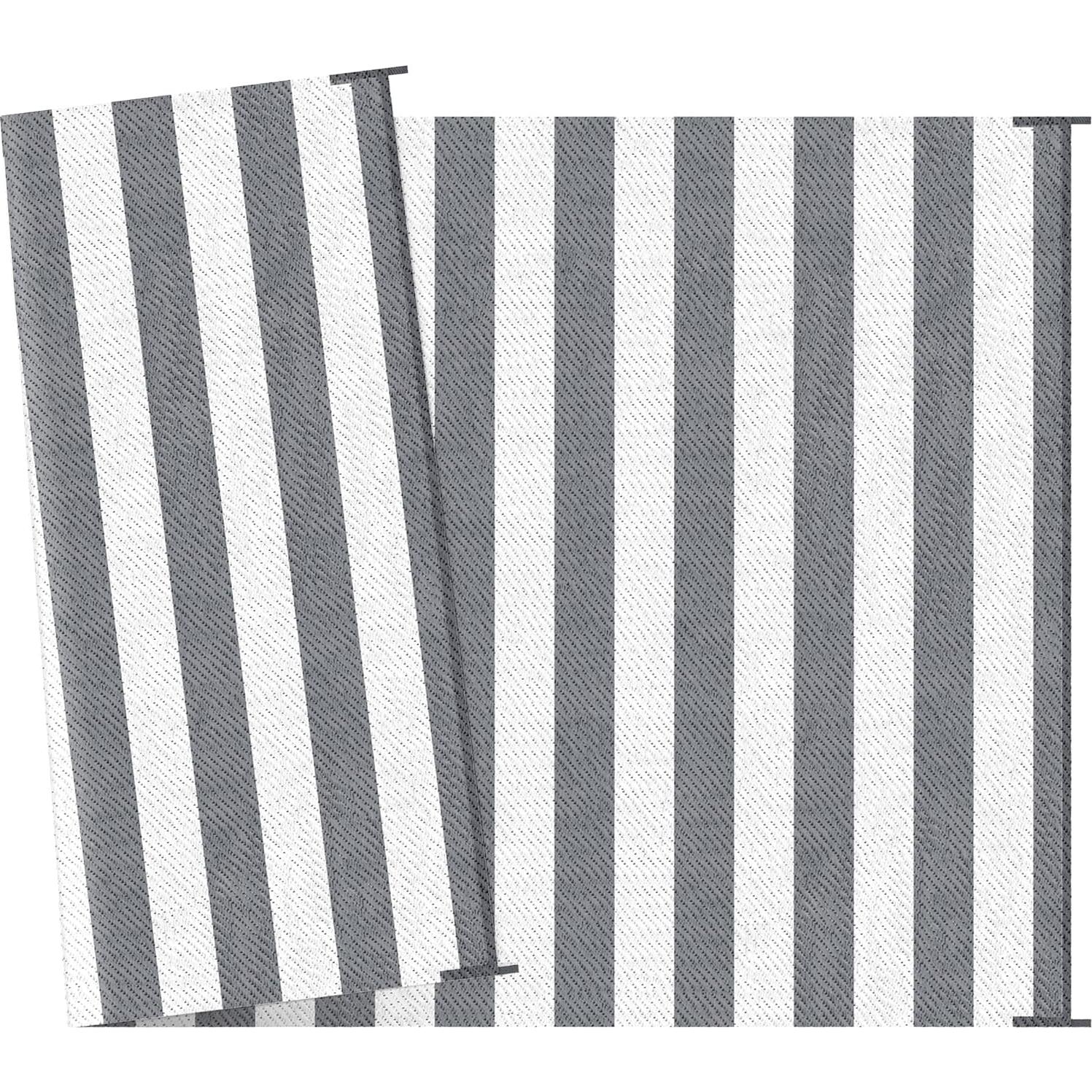 Alfombra Exterior Reversible Outsunny 2.74x3.66m Impermeable