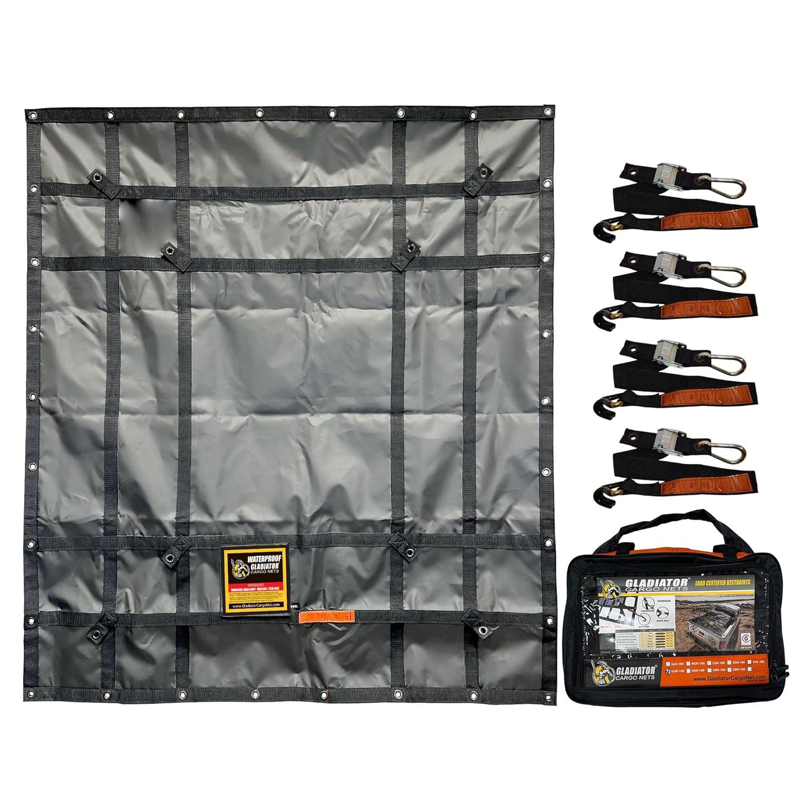 Red de Carga Impermeable Gladiador 1.44m x 1.6m - Alta Resistencia