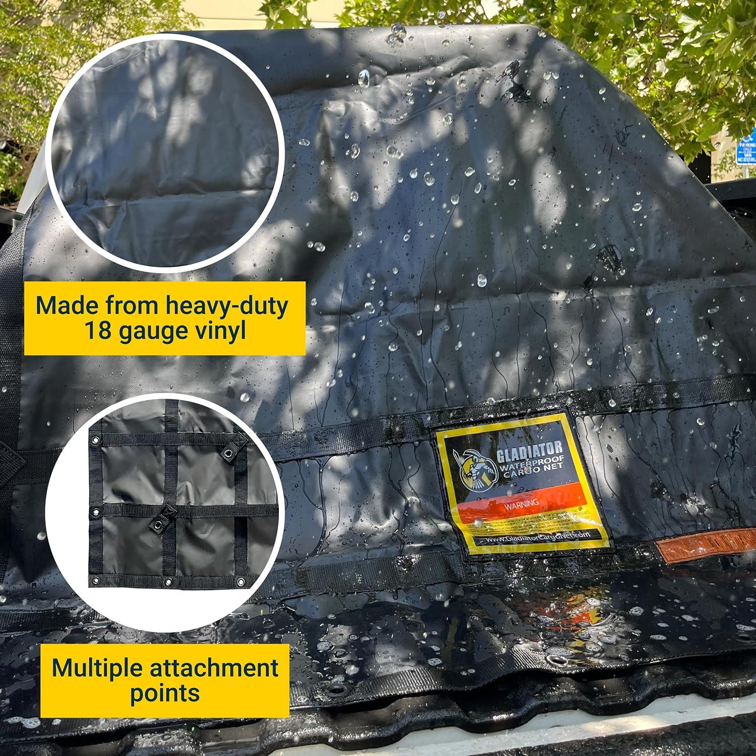 Red de Carga Impermeable Gladiador 1.44m x 1.6m - Alta Resistencia