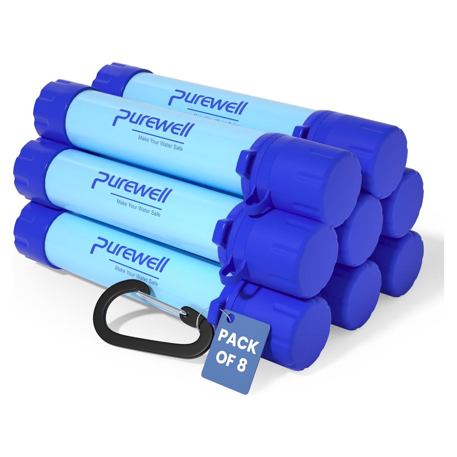 Filtro de Agua Purewell 8612s para Camping y Emergencias