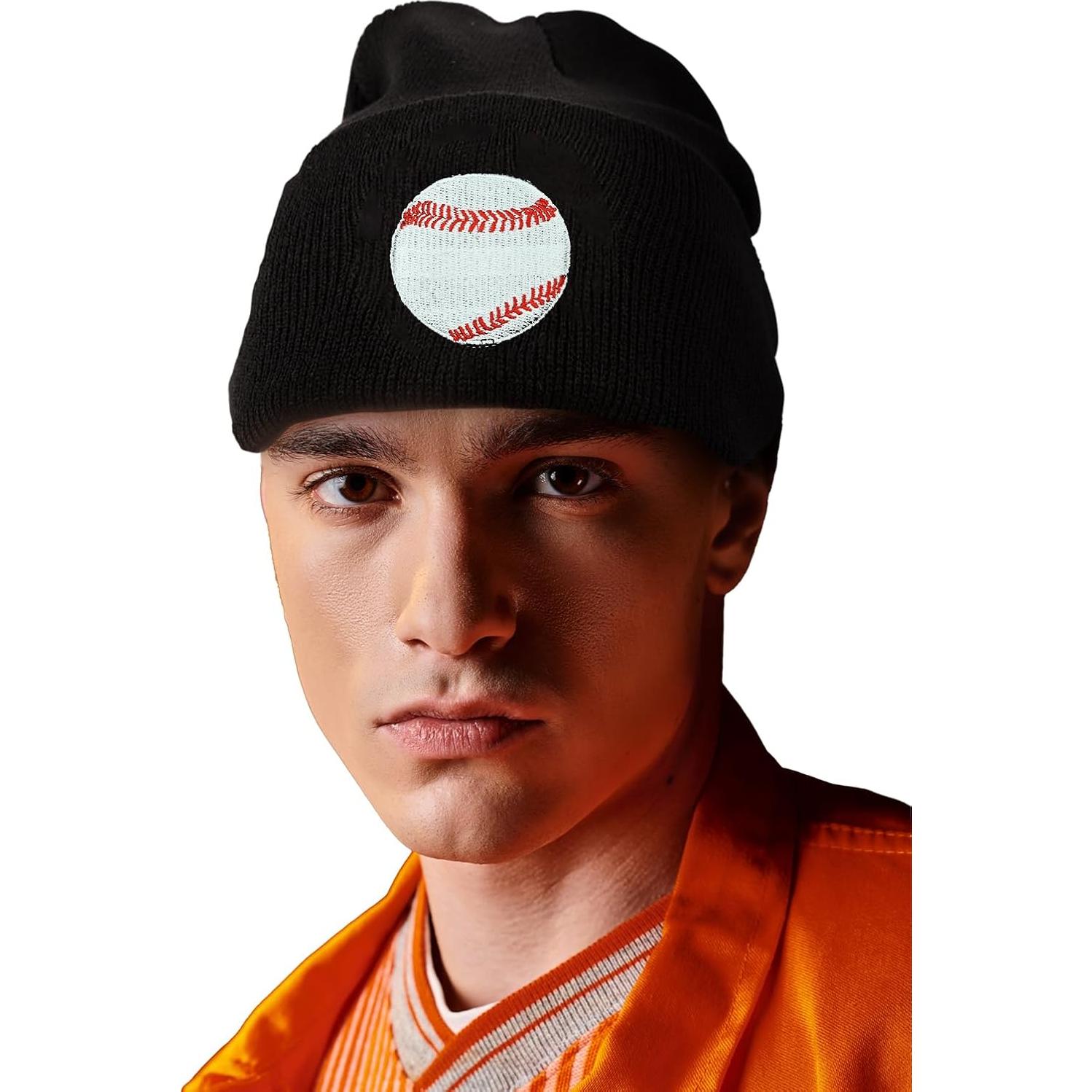 Gorro de punto unisex Mutakin con bordado de perro