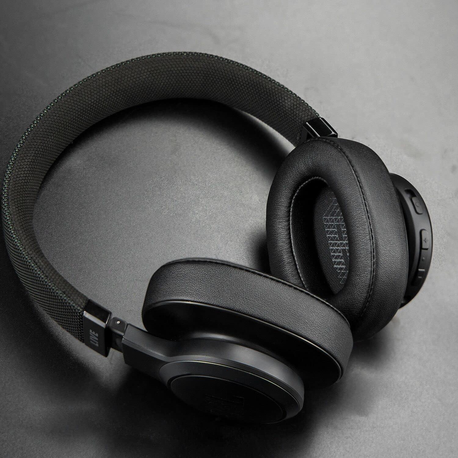 Almohadillas de Repuesto JBL Live 500BT - Cuero Suave Negro