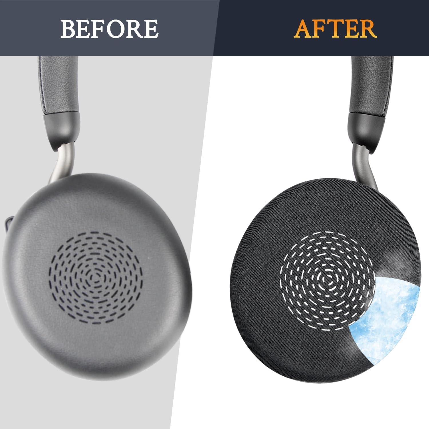 Almohadillas de Gel Refrigerante SOULWIT para Jabra Evolve2 75