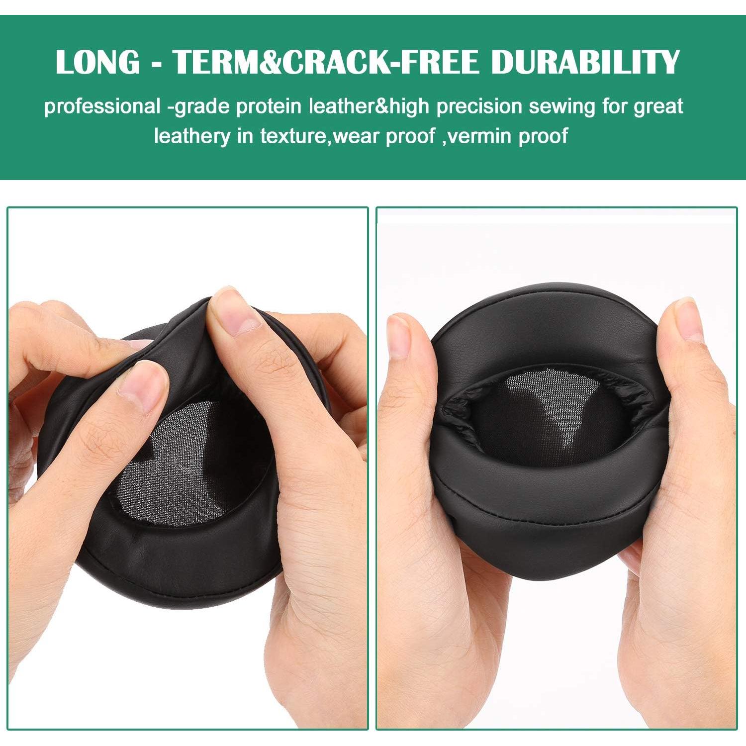 Almohadillas de Repuesto WADEO para Auriculares Sony MDR-XB950BT - 2 Piezas