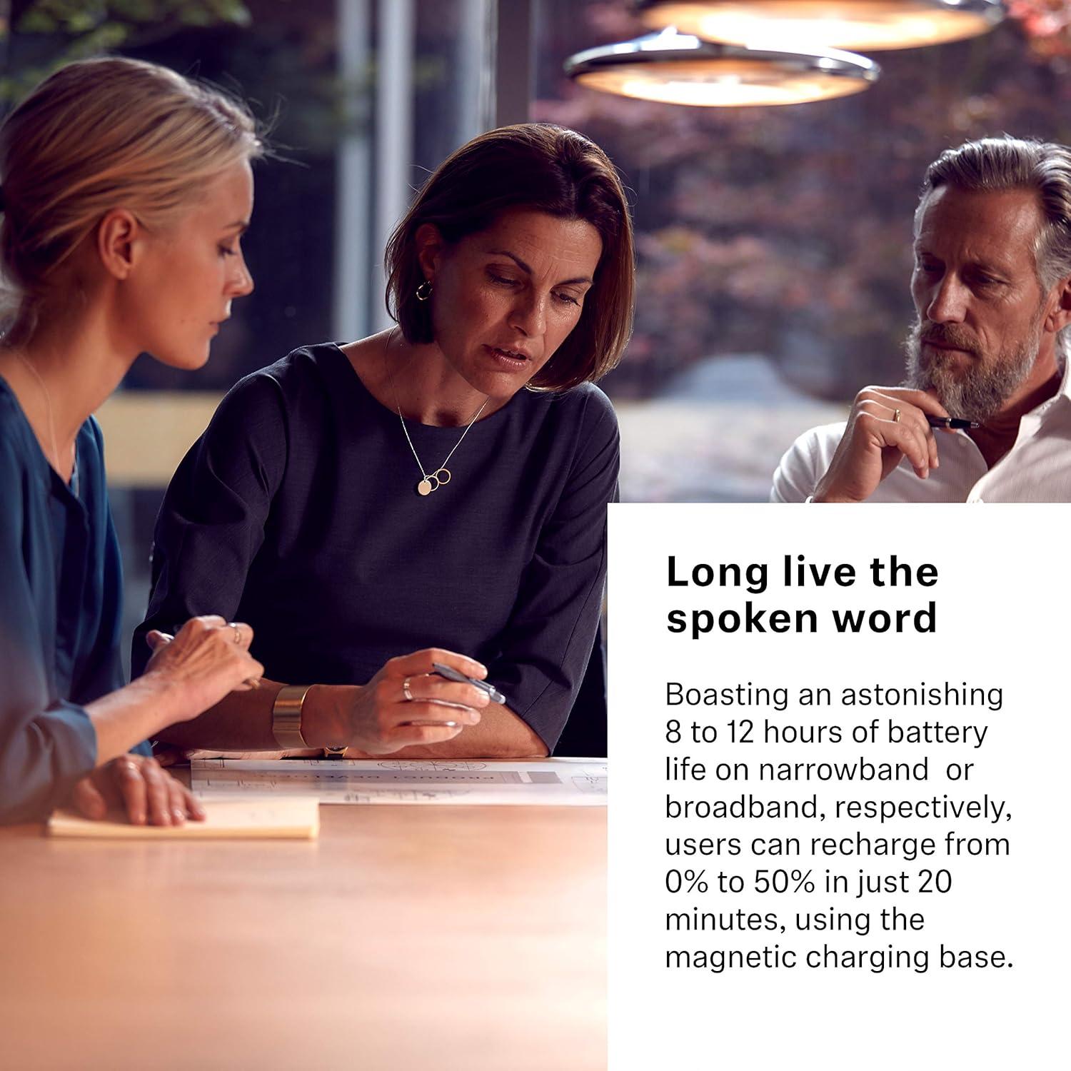 Auricular DECT Inalámbrico Sennheiser D 10 para Teléfono de Escritorio