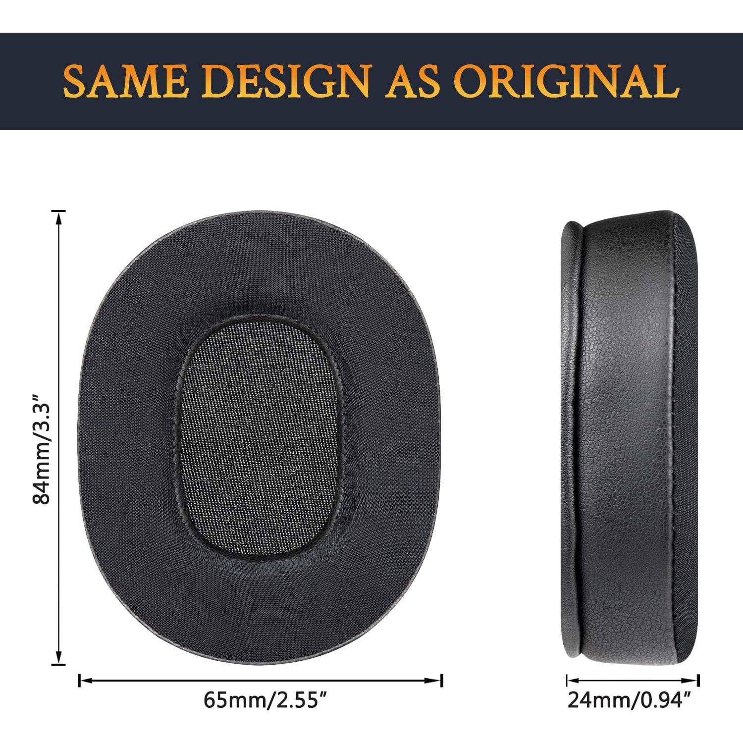 Almohadillas de Gel Refrigerante SOULWIT para Auriculares Grom - Negro