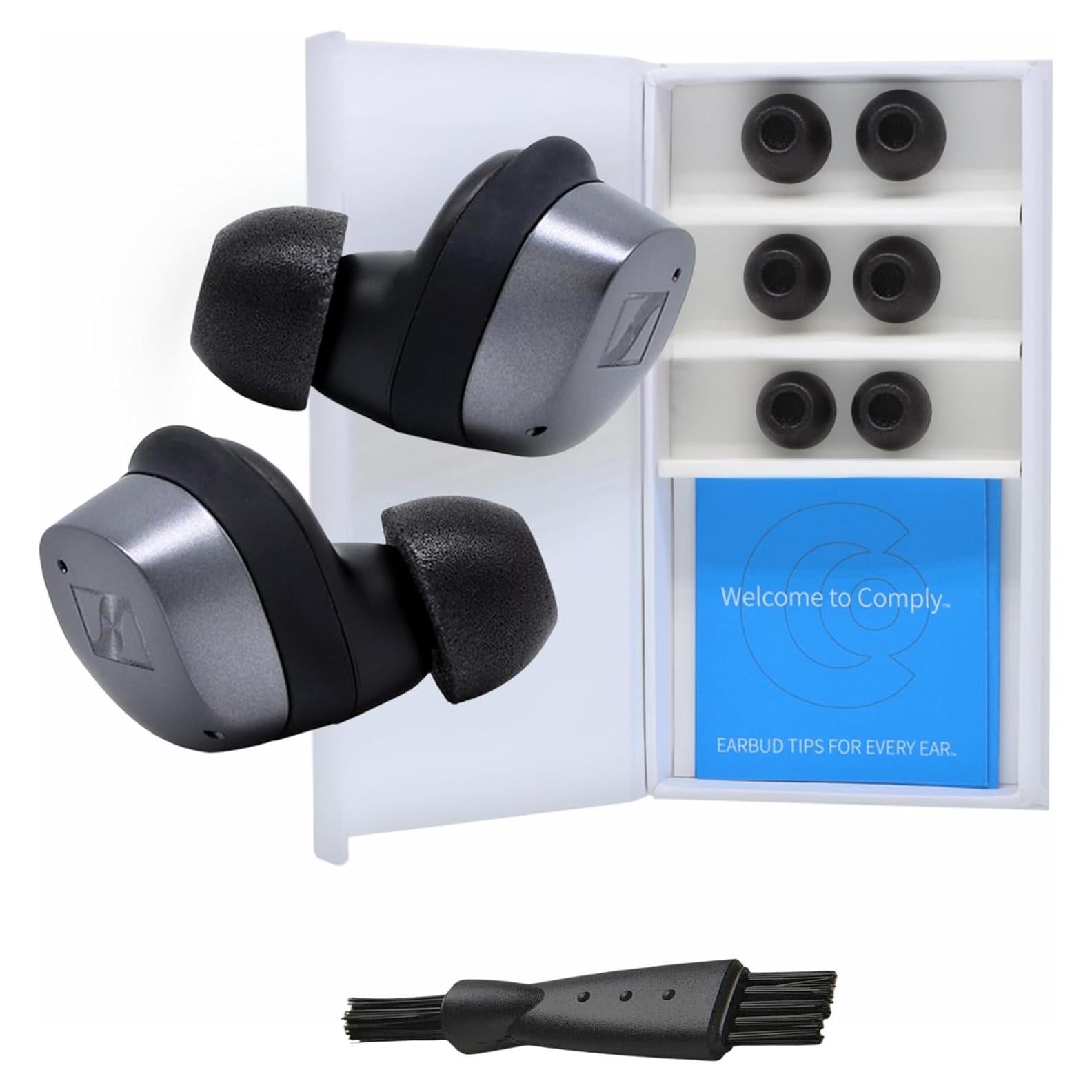 Puntas de Auriculares Comply TrueGrip para Sennheiser Momentum 3, 4 - 3 Pares