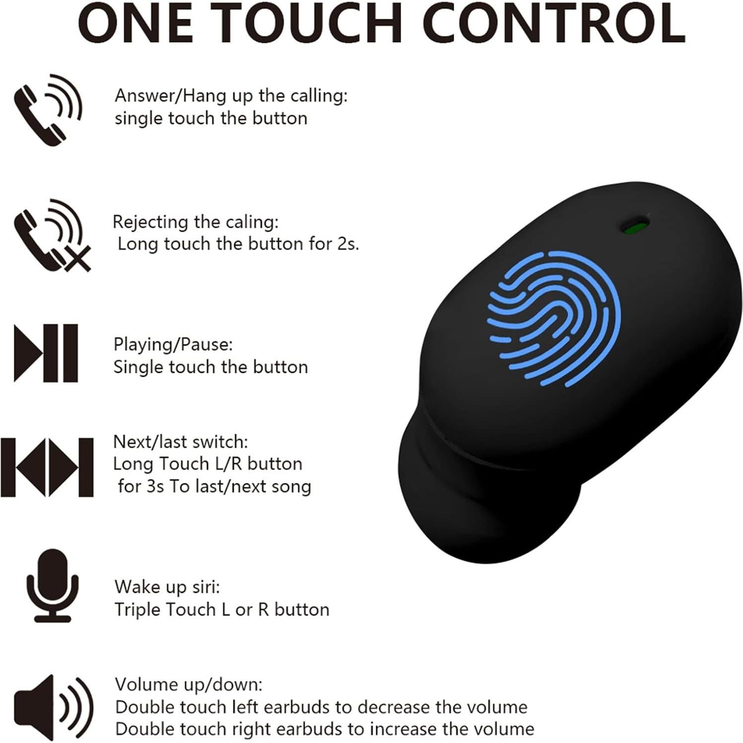 Auriculares Inalámbricos SLUOCH para Niños y Adultos - Negro