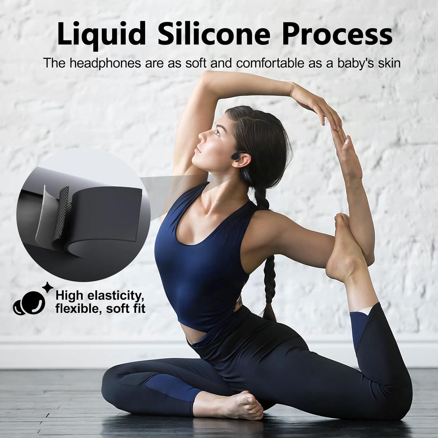 Auriculares Rhyfell Swim 5 Conducción Ósea 32GB IP68 Bluetooth 5.4