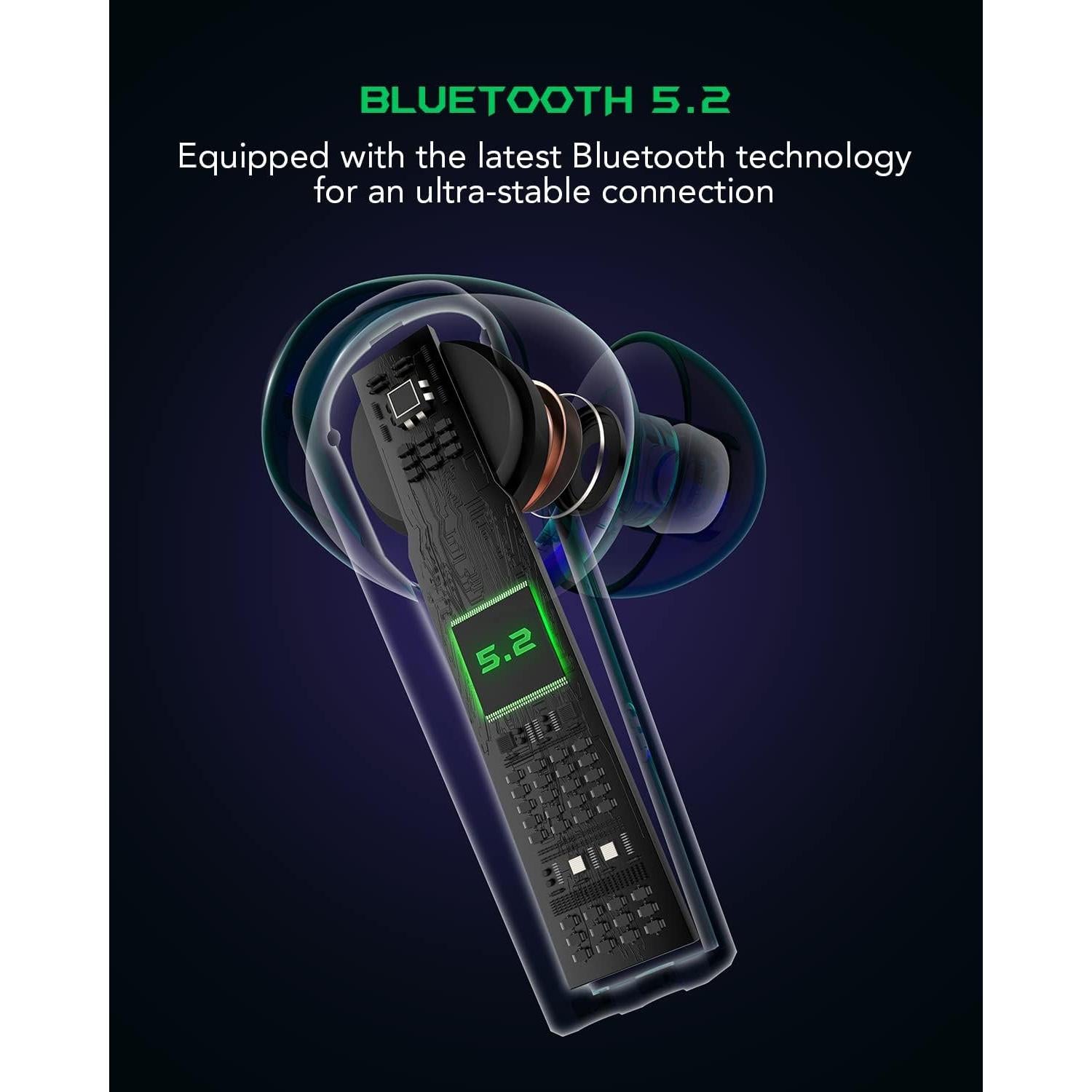 Auriculares Inalámbricos Black Shark Lucifer T2 Bluetooth 5.2