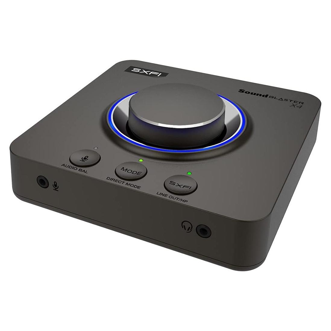 DAC USB Externo Creative Sound Blaster X4 24bit/192kHz 7.1