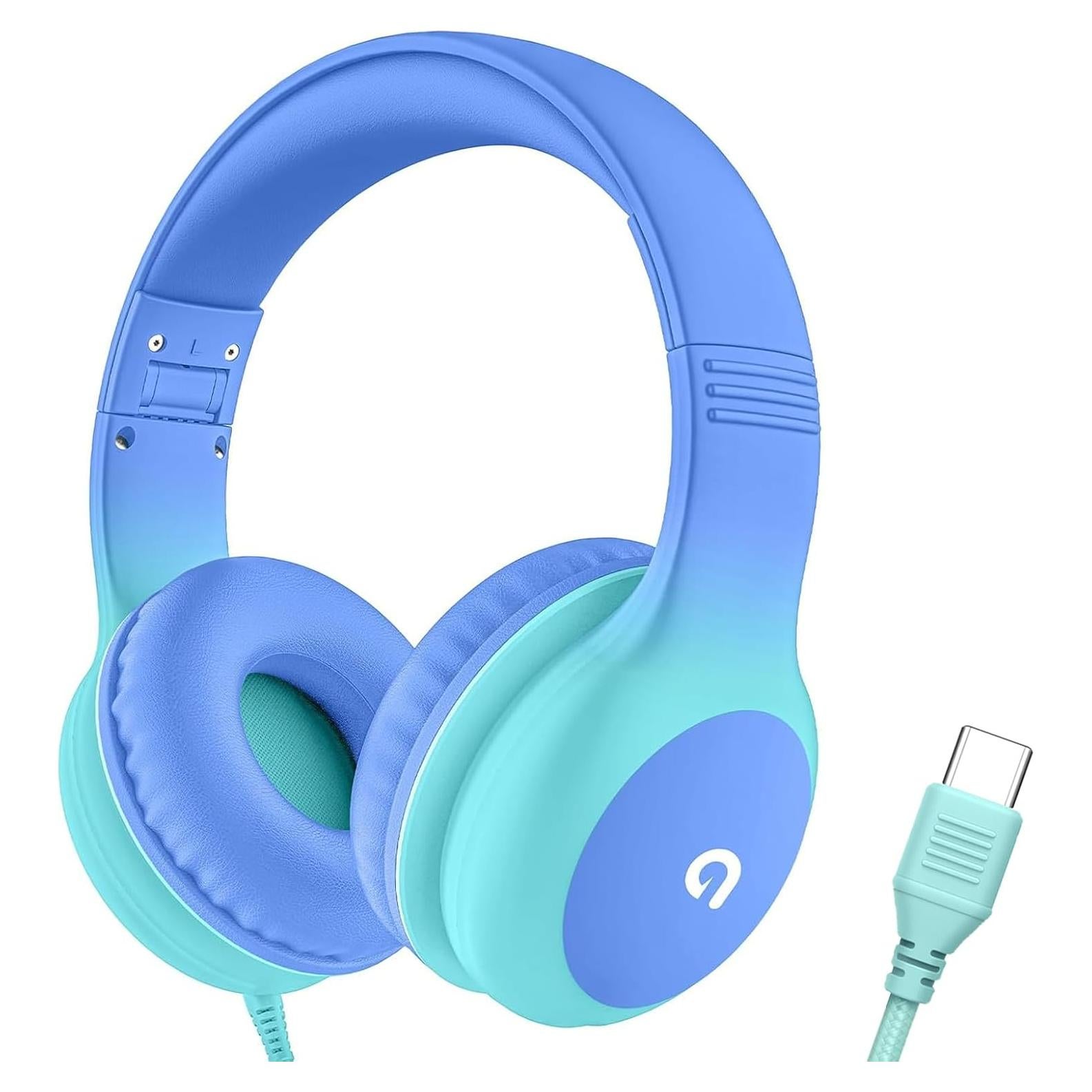 Auriculares Adoope AD532-C USB-C para Niños, Protección 85dB